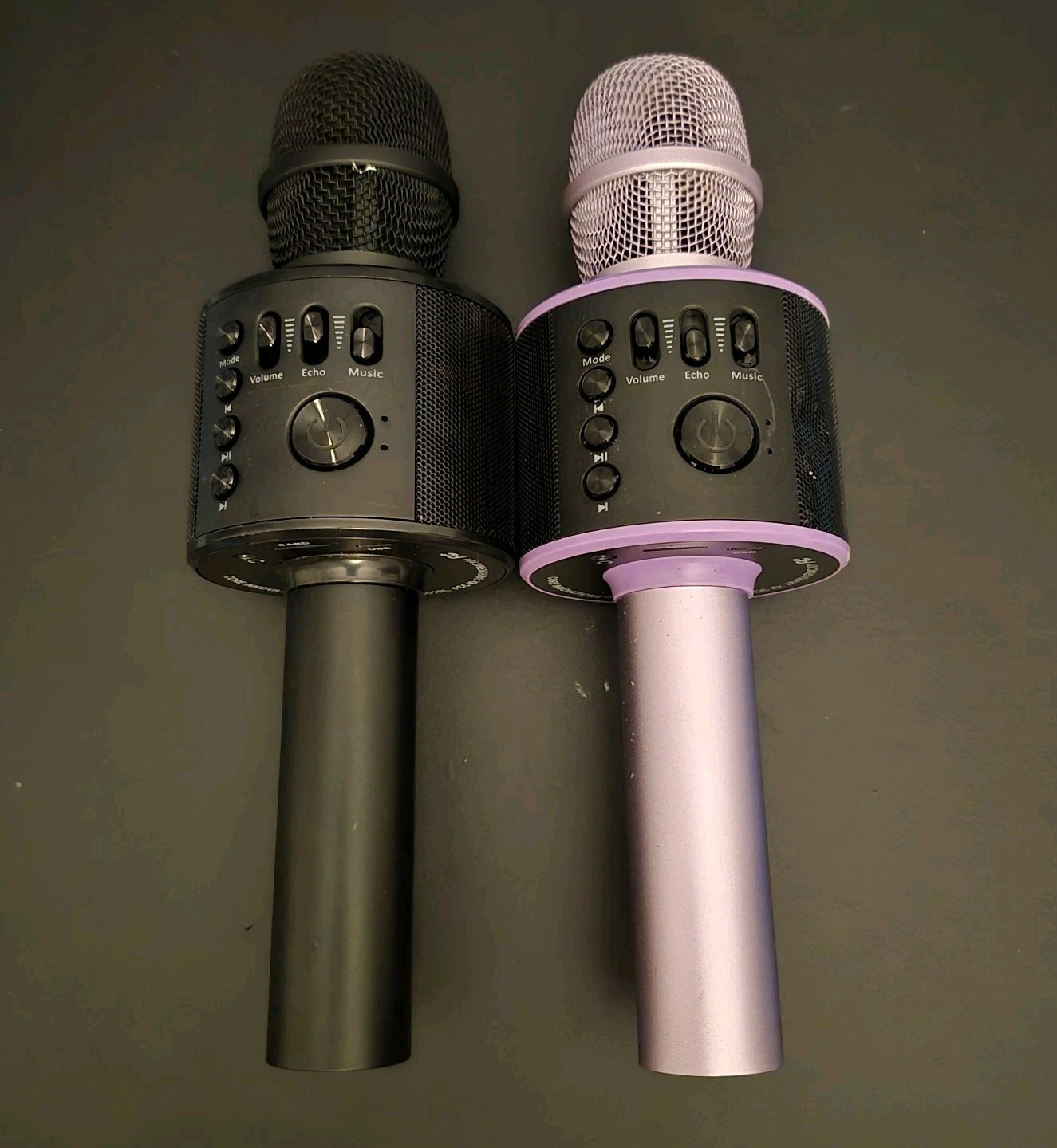 CORE Innovations Wireless Bluetooth Karaoke Microphone Purple Black Duet