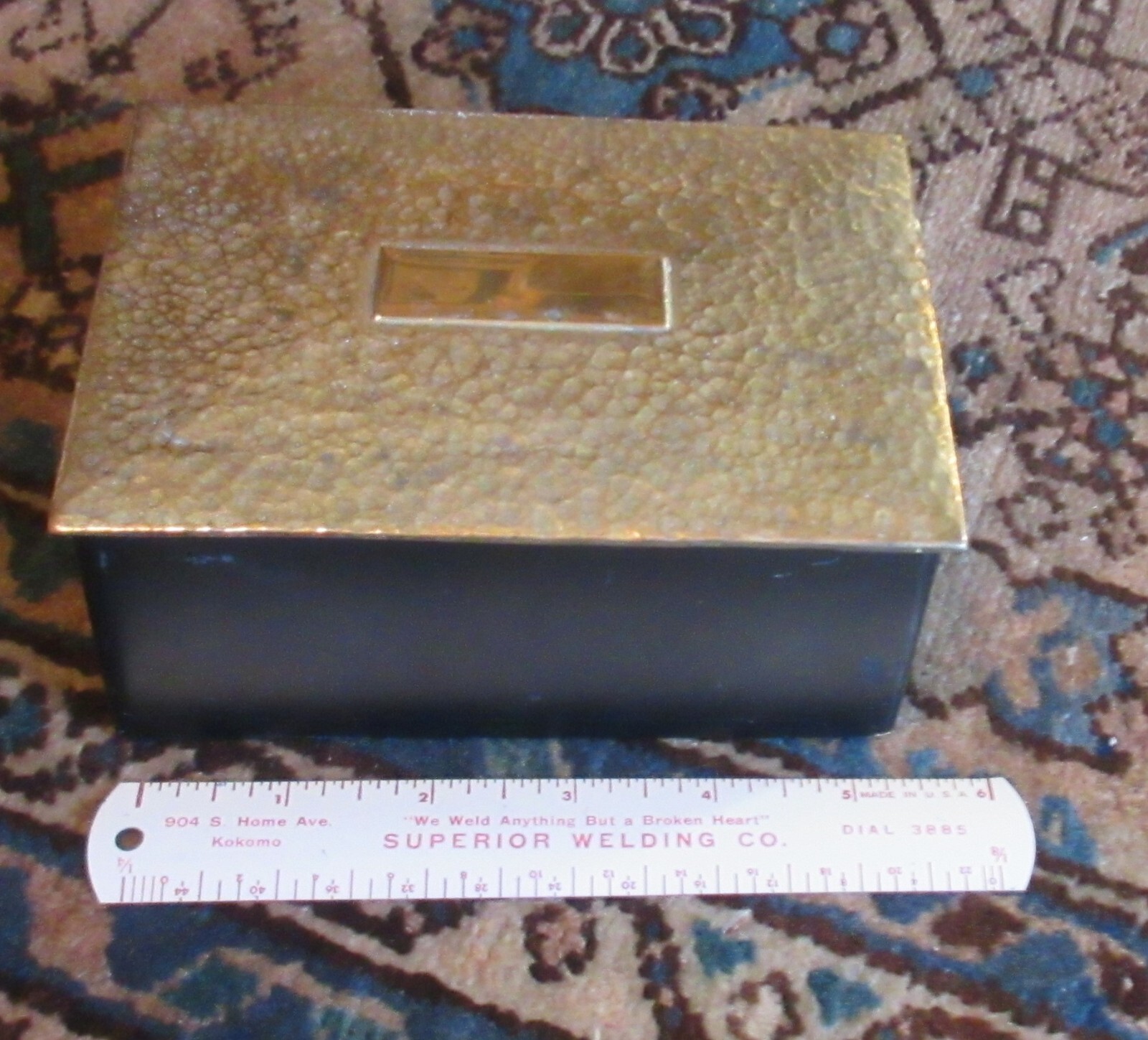 Vintage Dirilyte Cigarette or trinket G-13 box Kokomo Indiana