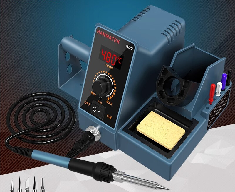 SD2 Electric Soldering Iron Constant Temp Soldering Station Adjustable Temp