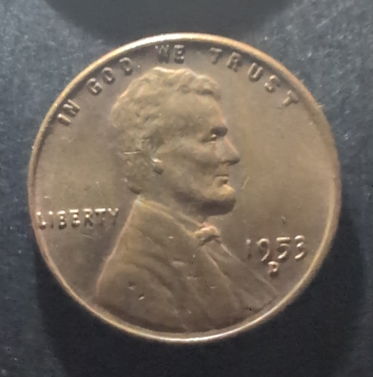 1958 Lincoln Wheat Small Cent BN Copper, Philadelphia Mint Business Strike