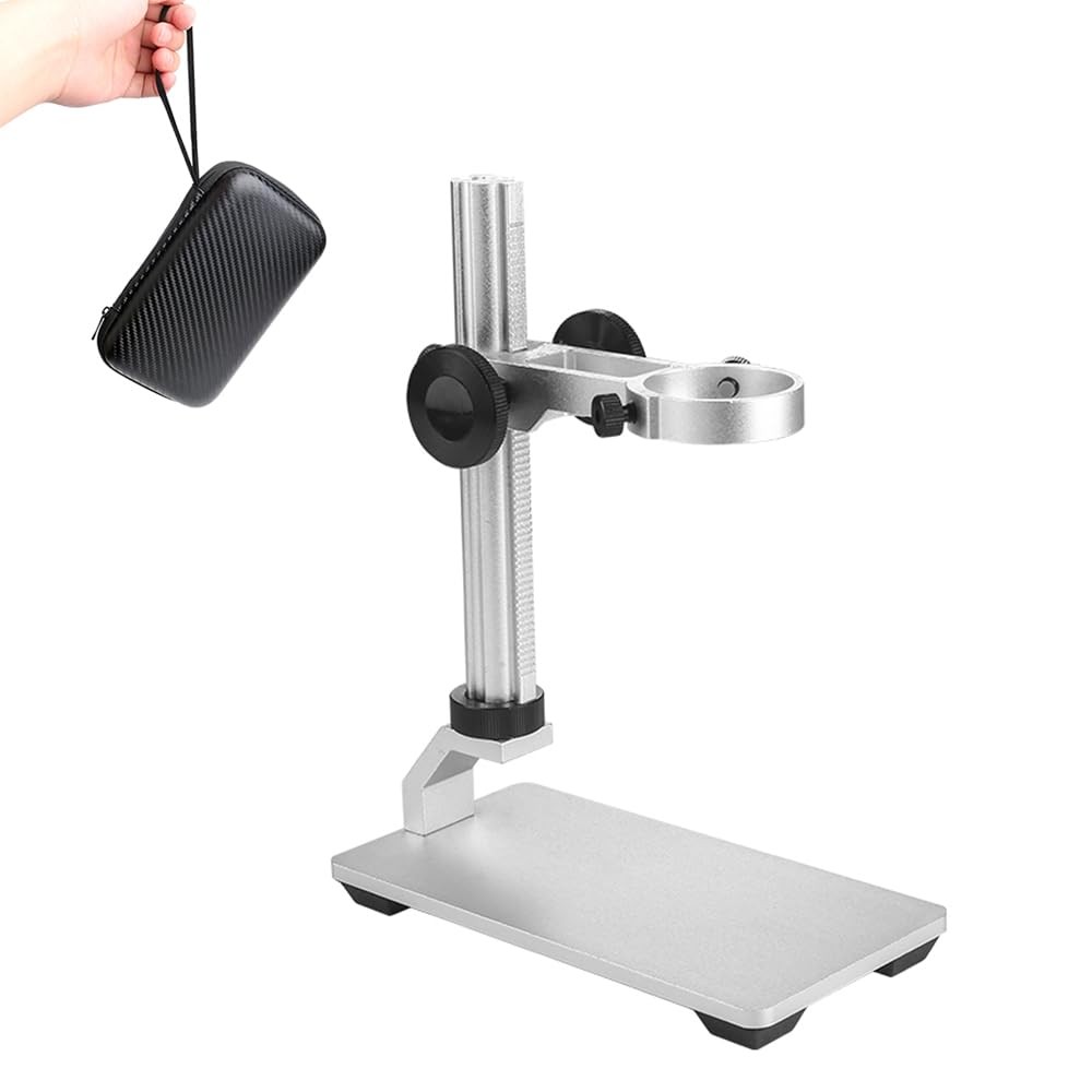 Aluminum Alloy Microscope Stand Holder for Digital Microscope, Stable and Dur...