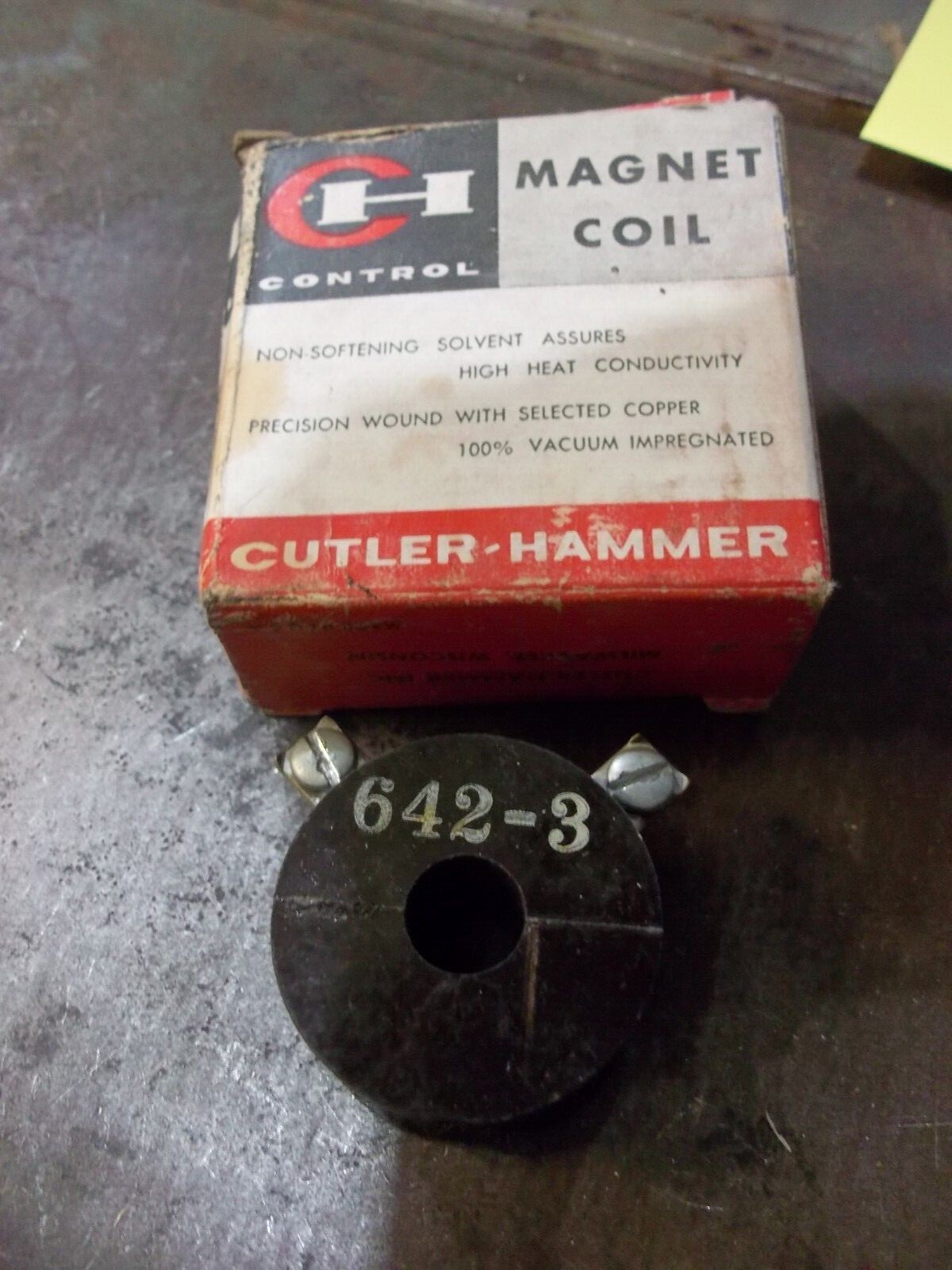 NIB CUTLER HAMMER 642-3 MAGNET COIL (196-1)