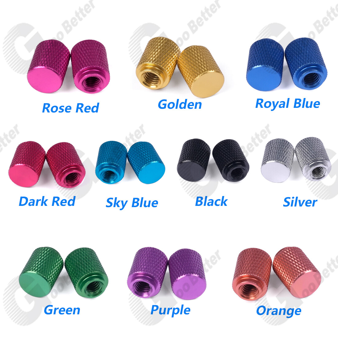 M3 M4 M5 M6 Knurled Thumb Nut Hand Aluminum Alloy Hand Grip Knob Blind Hole Nuts