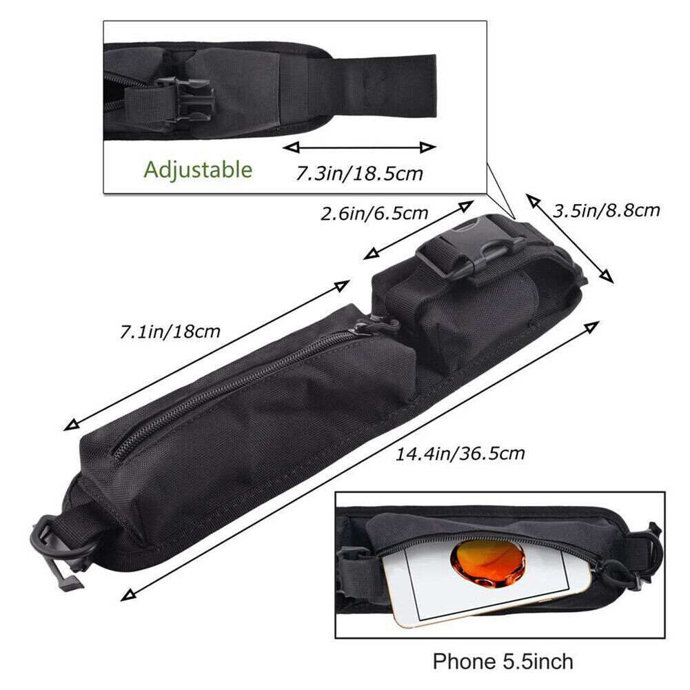 Tactical Backpack Shoulder Strap Sundries Pouch Molle Pouch Pack EDC Tool Bag US