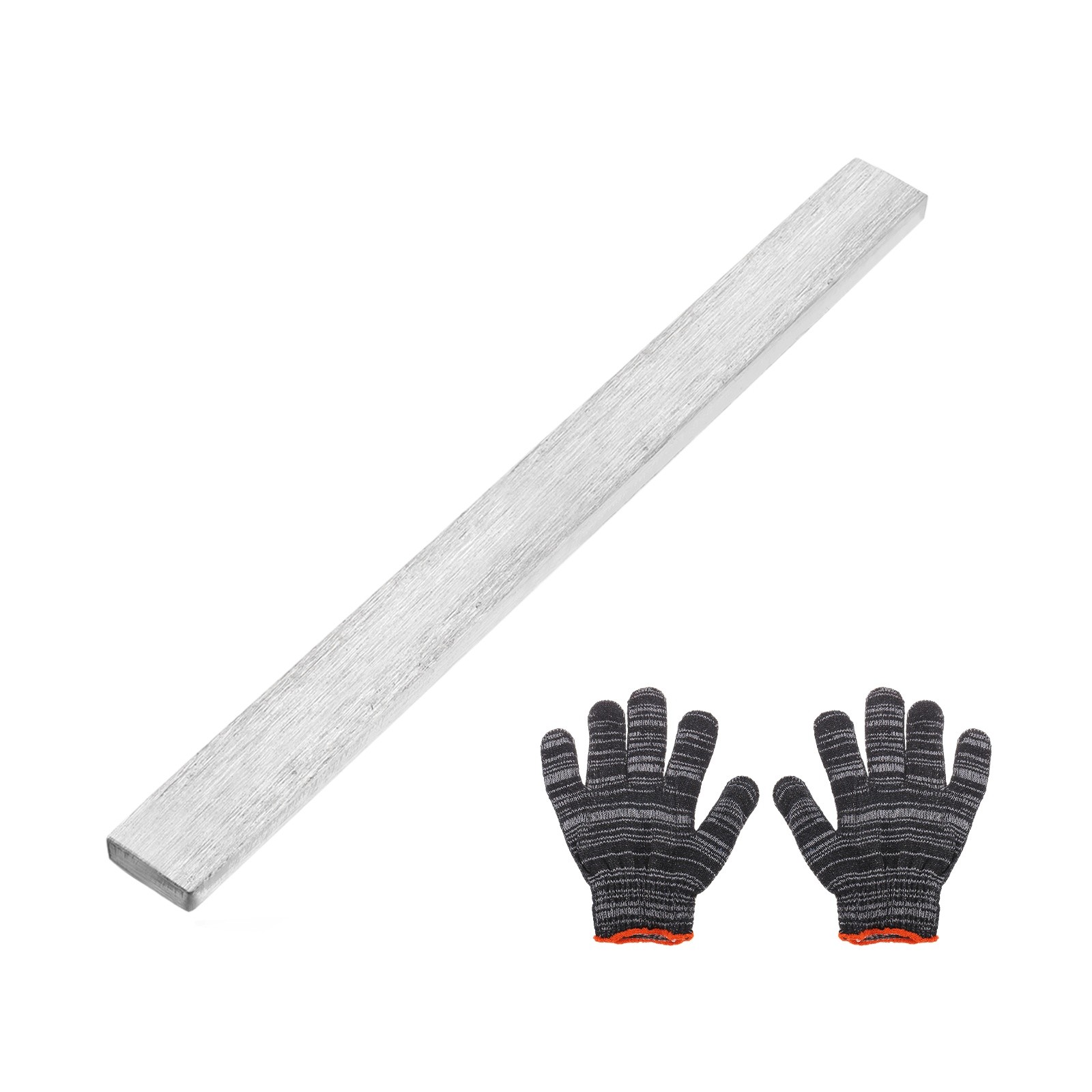 304 Stainless Steel Flat Bar 13/64" Thickness 19/32" Width 7-7/8" Long