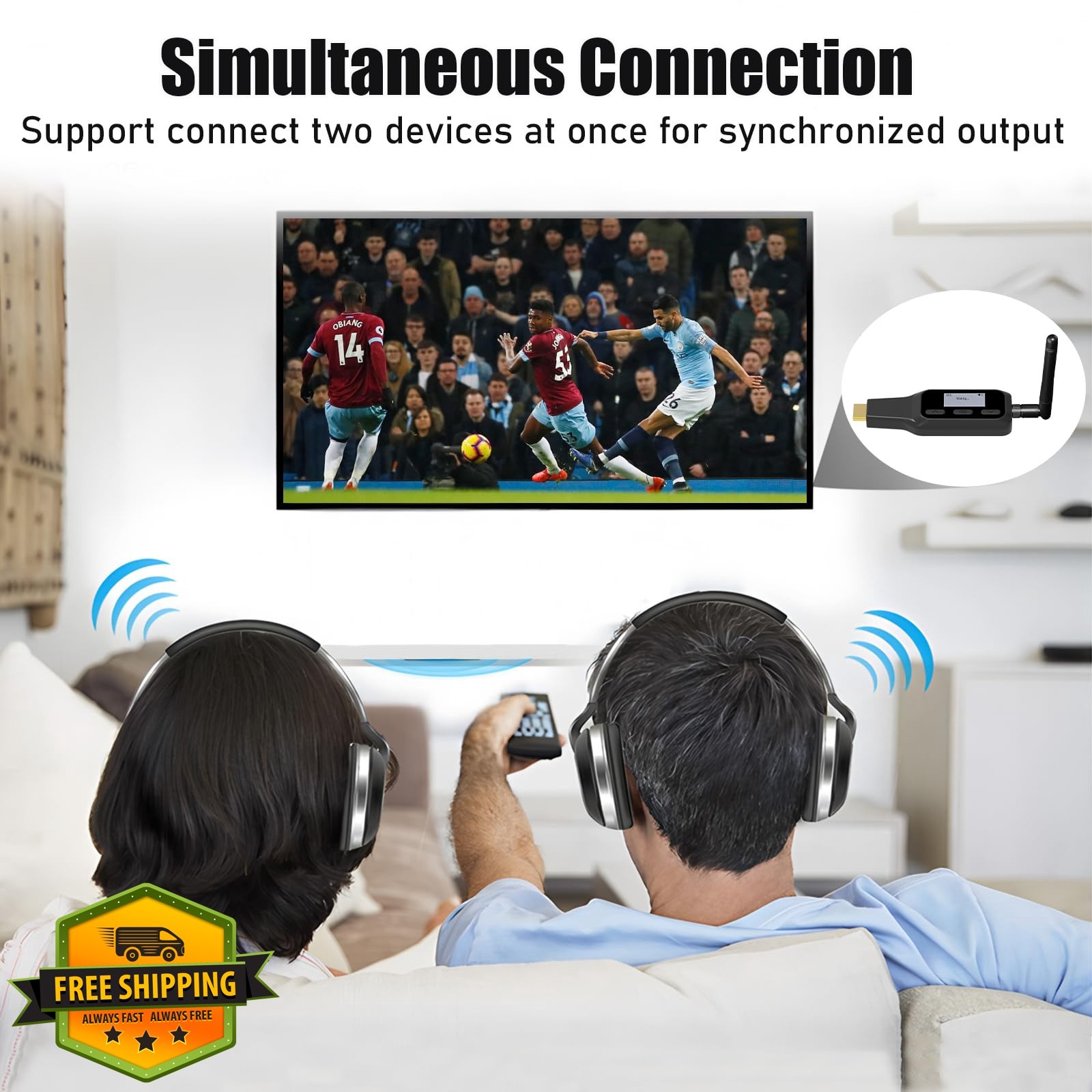 Tendak HDMI ARC to Bluetooth Transmitter Adapter