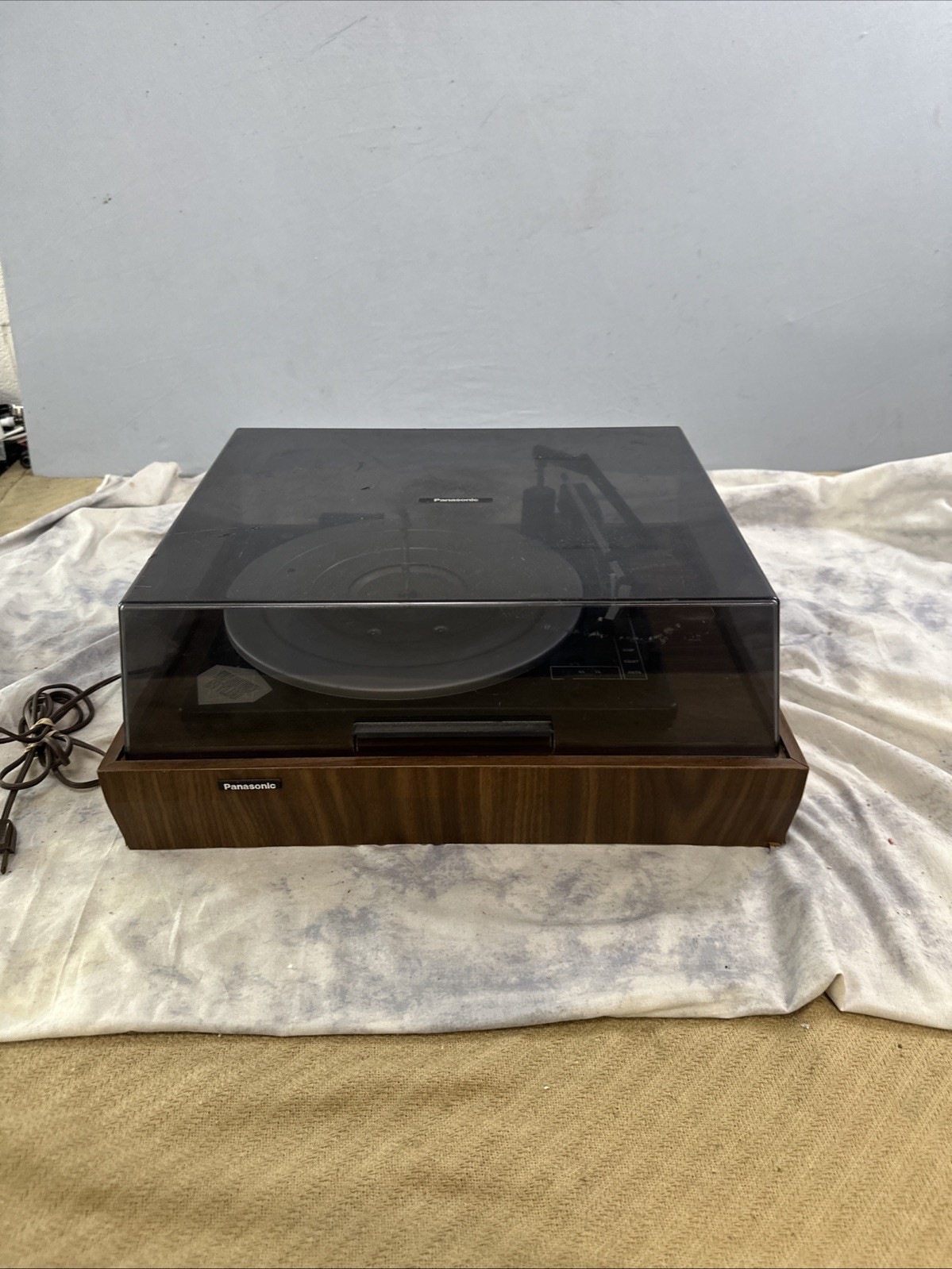 Panasonic RD-7703D Record Player Automatic Turntable