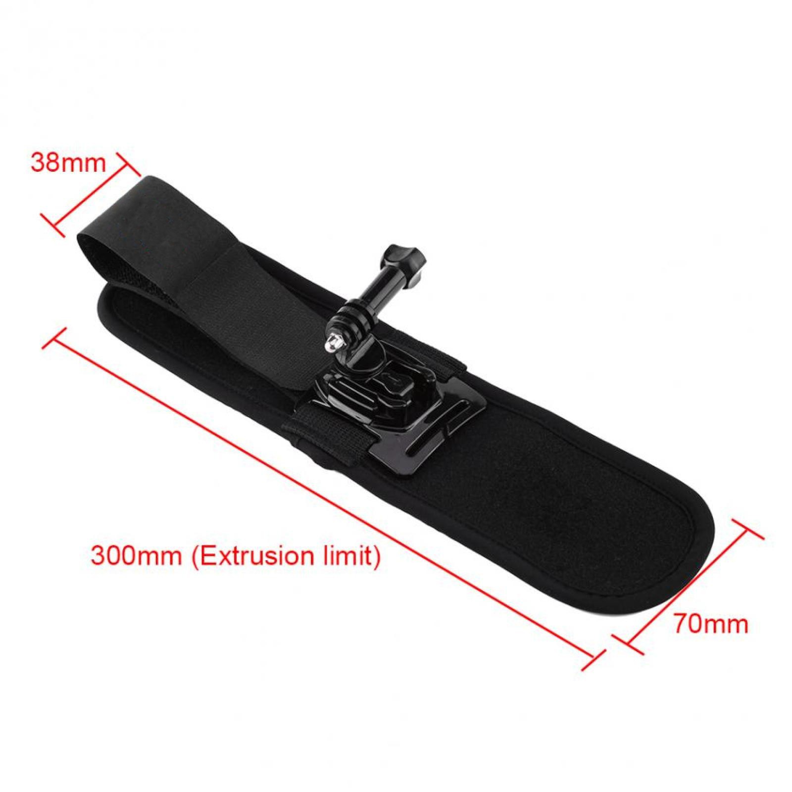 360° Rotatable Wrist Strap Hand Belt For GoPro Hero 6 5 4 3+ Mountain Cycling