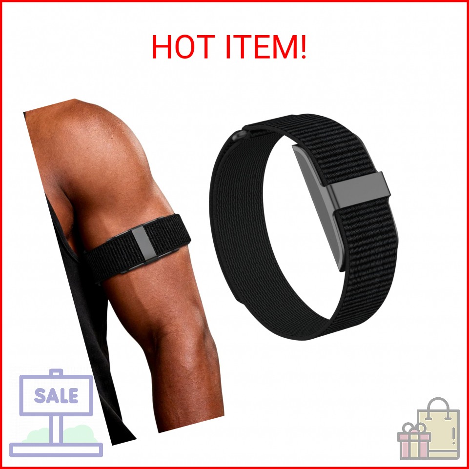 CKONXE Bicep Bands Compatible with Hume Band, Nylon Loop Replacement Strap, Soft