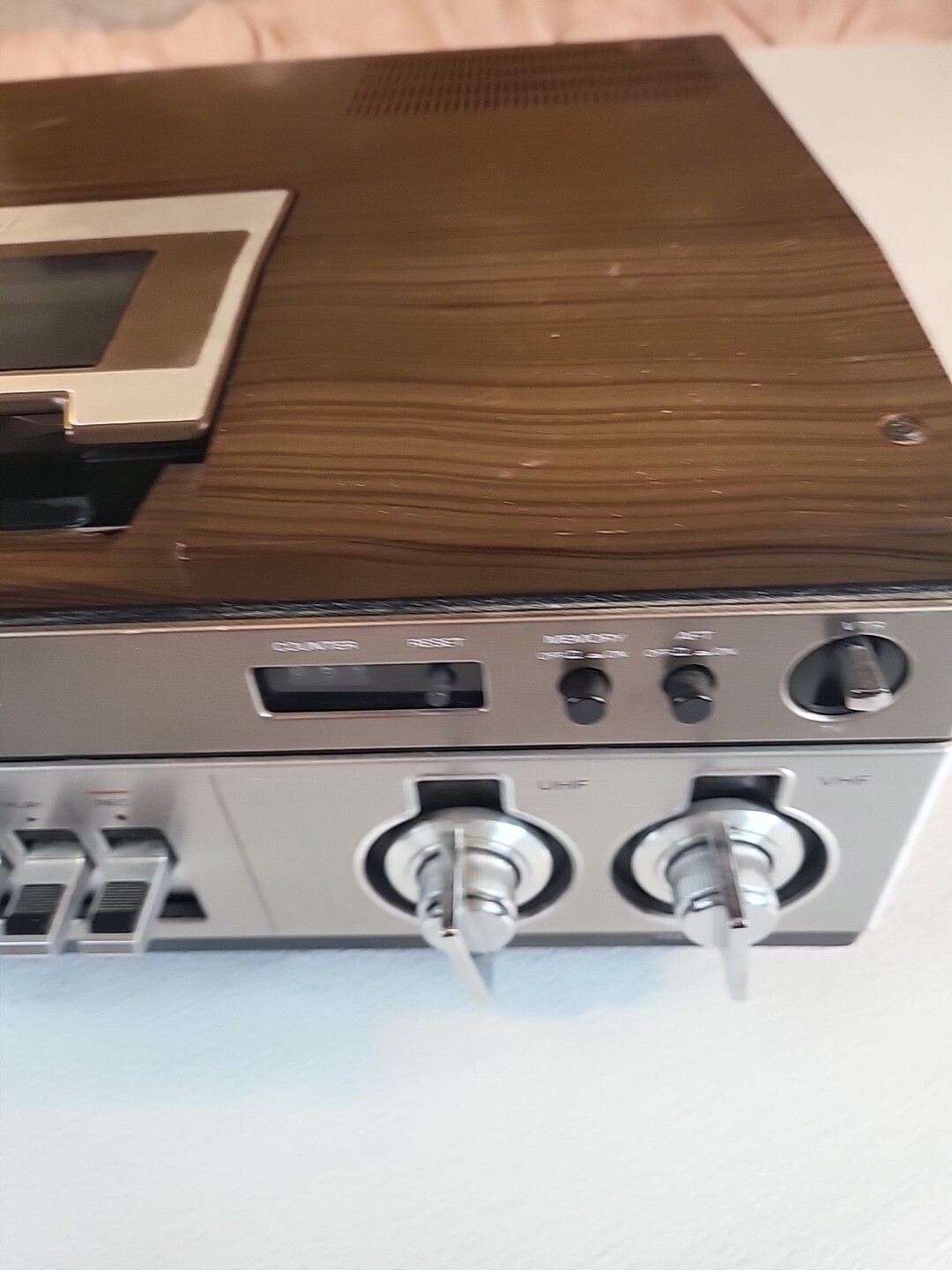 Sanyo VTC 9100A BetaCord Betamax Cassette Recorder Player (As Is Parts Only) EBS