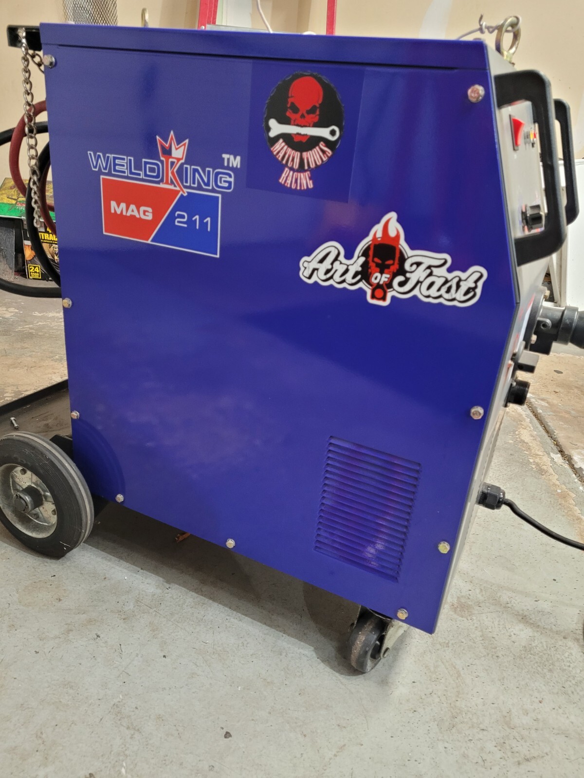 Roll Around welder 200A