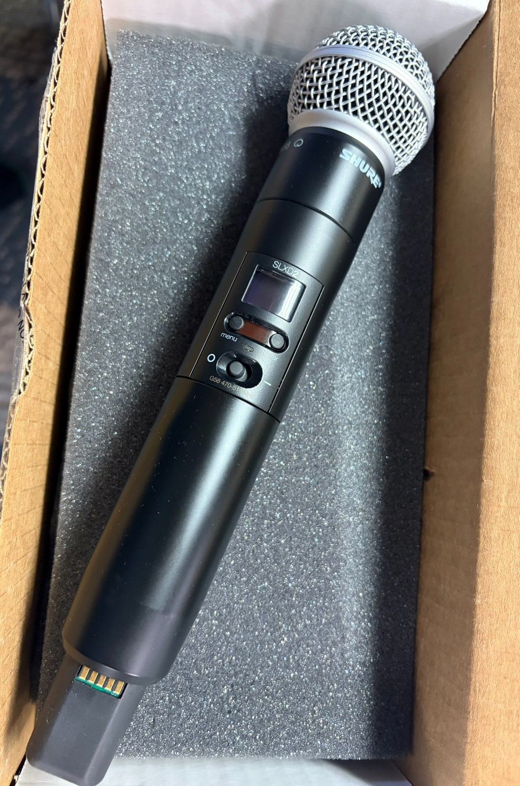 Shure SLXD2/SM58 Wireless Handheld Microphone, G58 Band