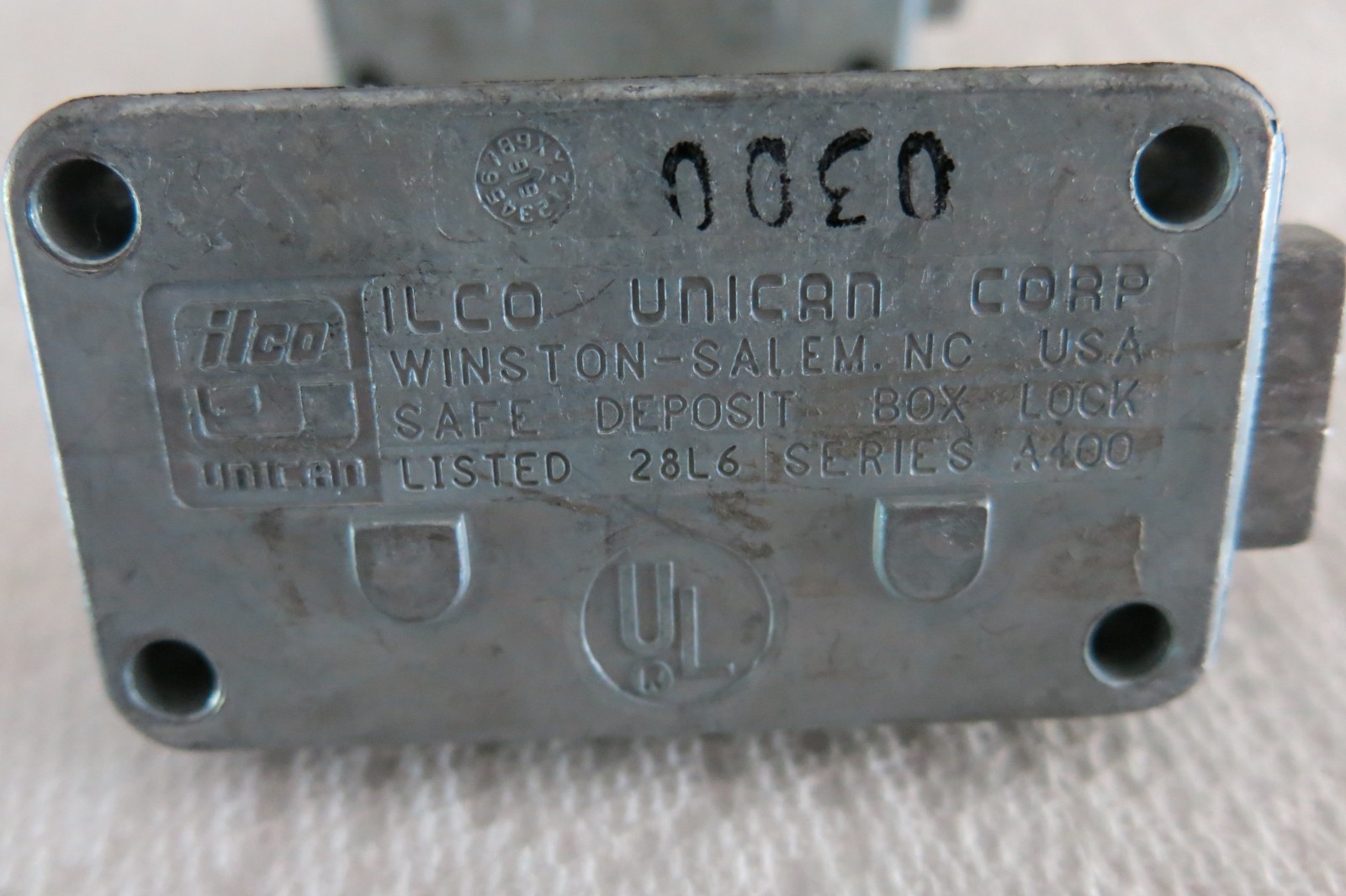 ILCO Safe Deposit Box Locks