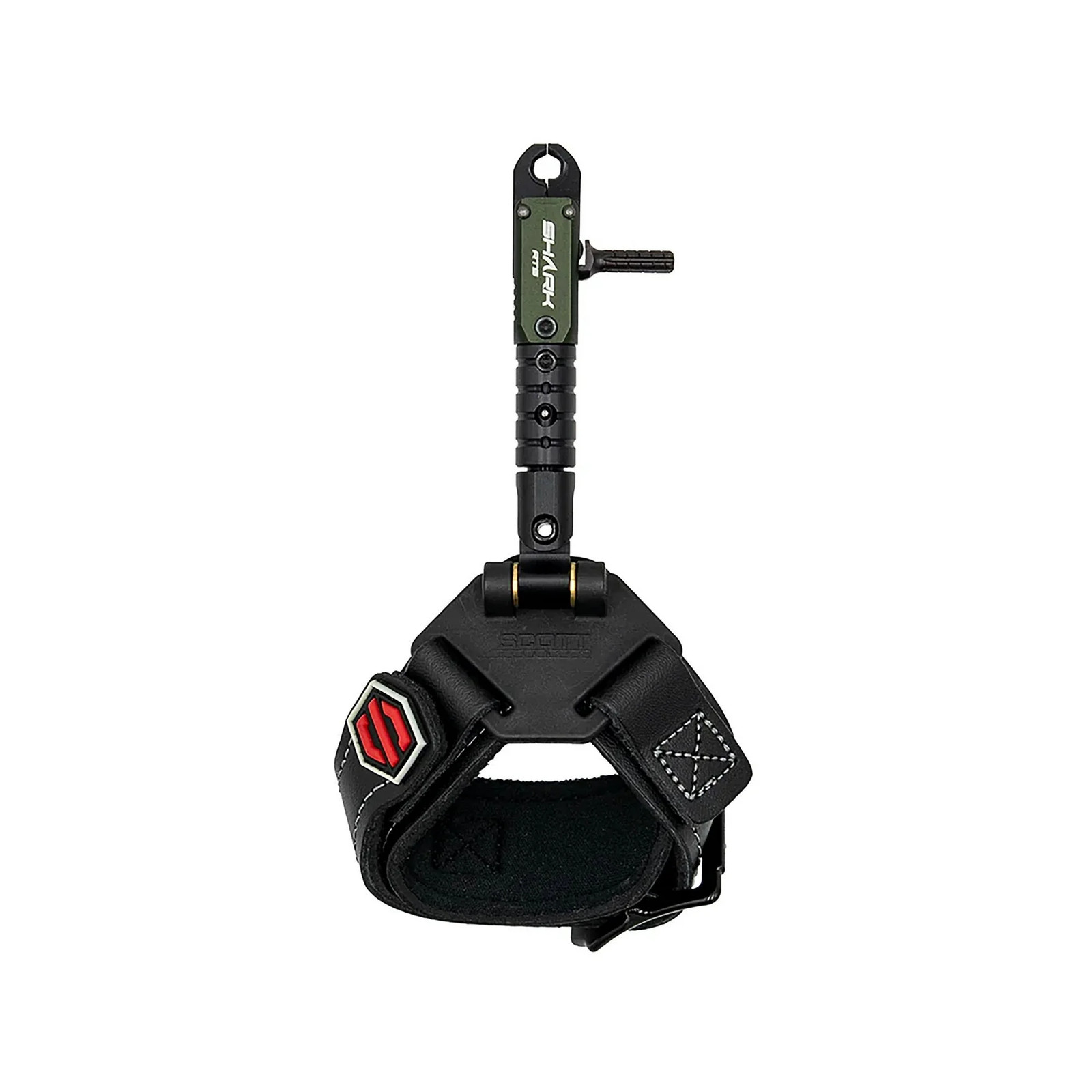 Scott Archery 1009BSGR Shark RTS Buckle Strap Bow Release Green
