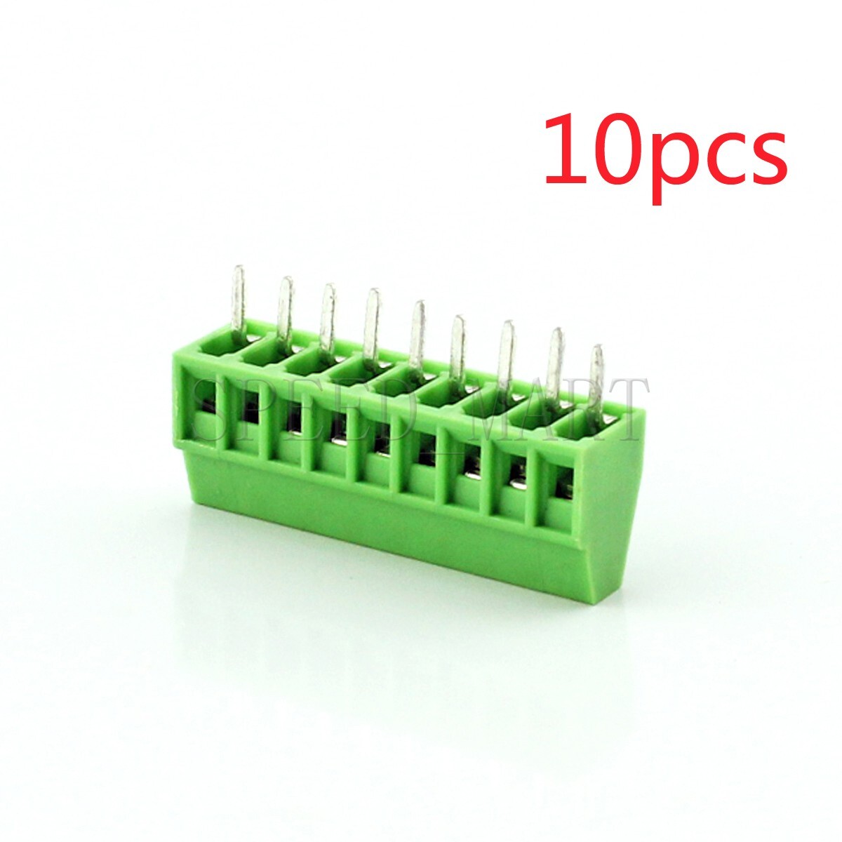 10pcs 9 poles/9 Pin 2.54mm 0.1'' PCB Universal Screw Terminal Block Connector