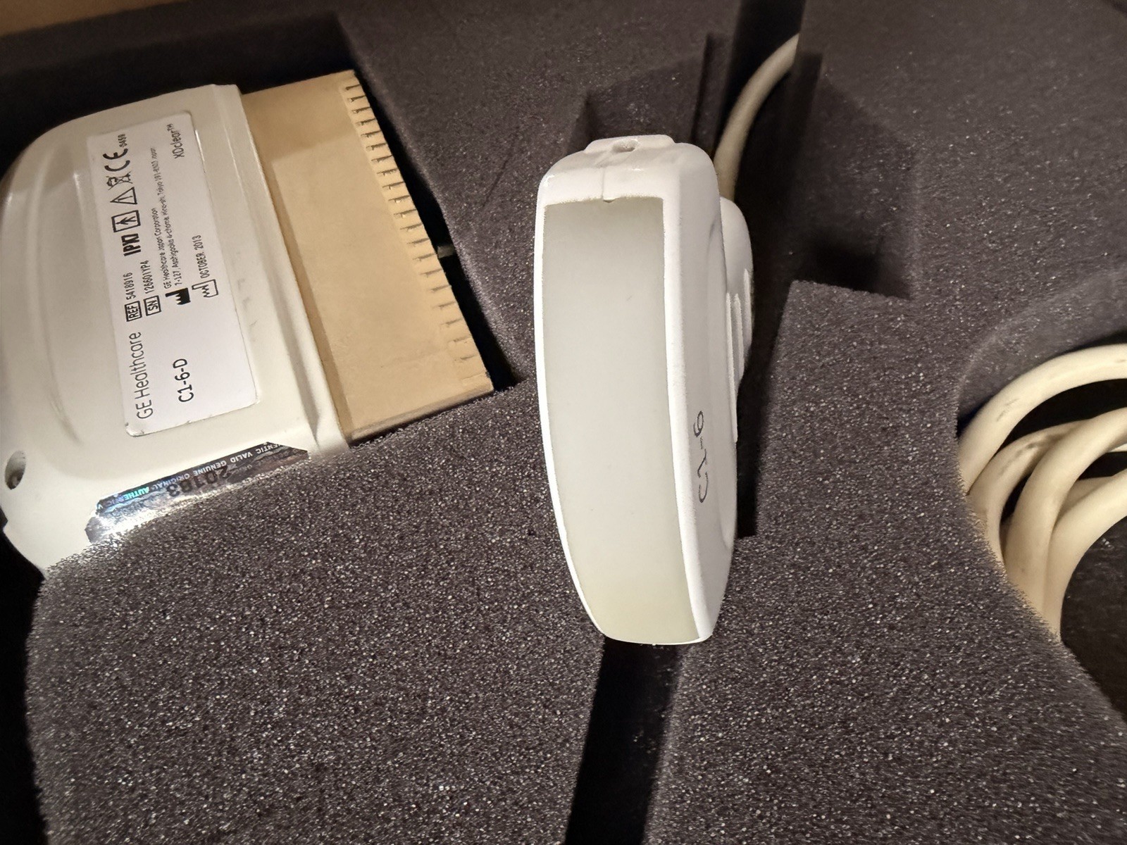 GE C1-6-D XDClear Ultrasound Probe | Tested | 60 Day Warranty | SN 01YP4