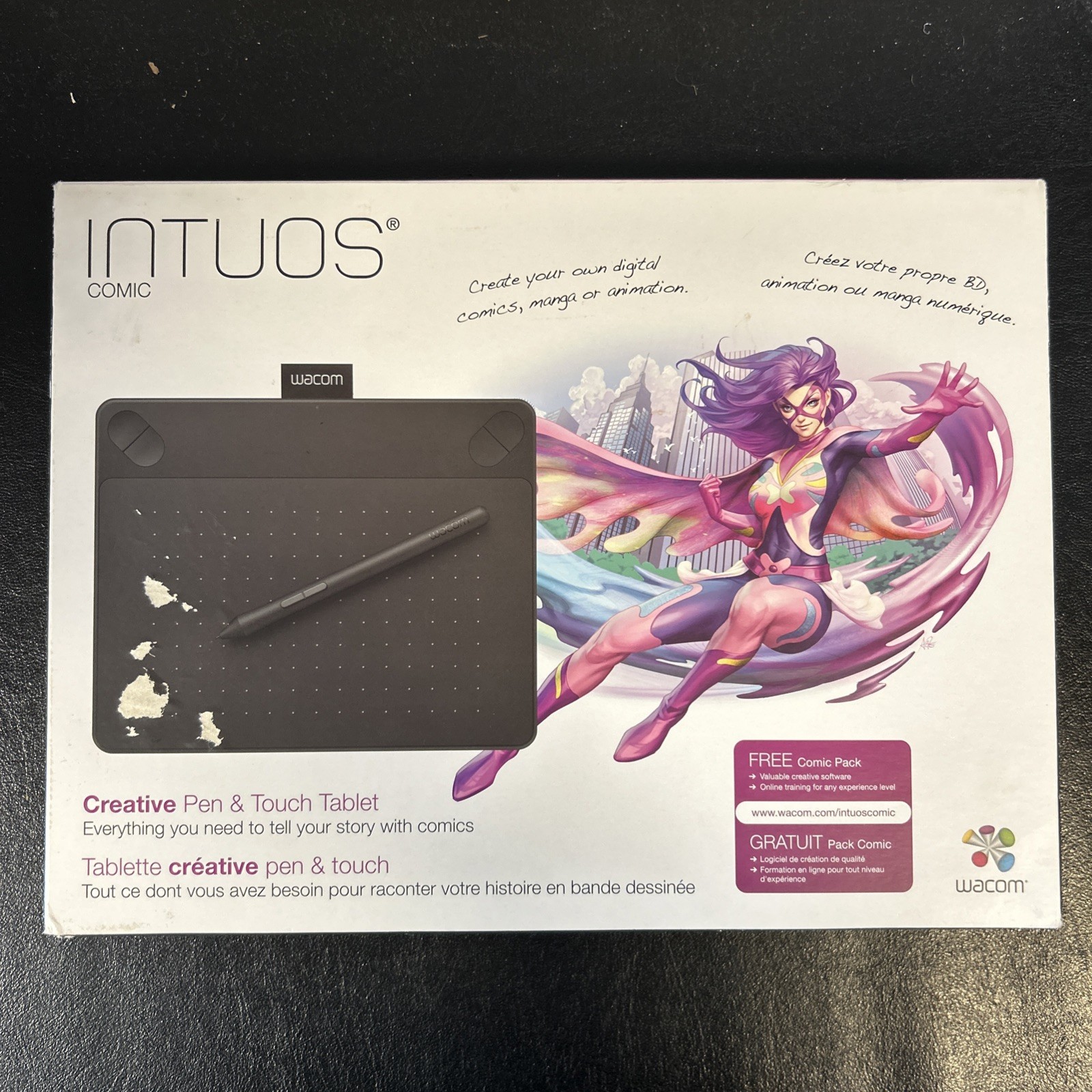 Intuos Comic Wacom Creative Pen And Touch Tablet