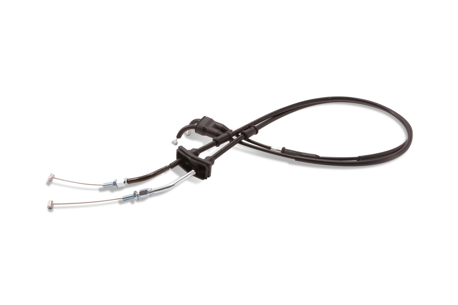 Motion Pro 05-0430 Black Vinyl Throttle Push-Pull Cable Set