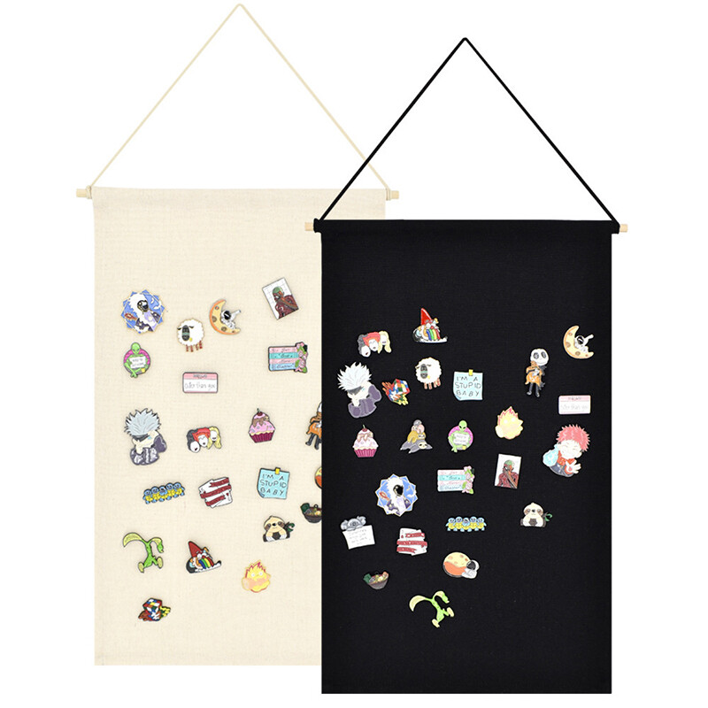 Storage Hanging Brooch Display Hanging Wall Badge Display Pennant Brooch