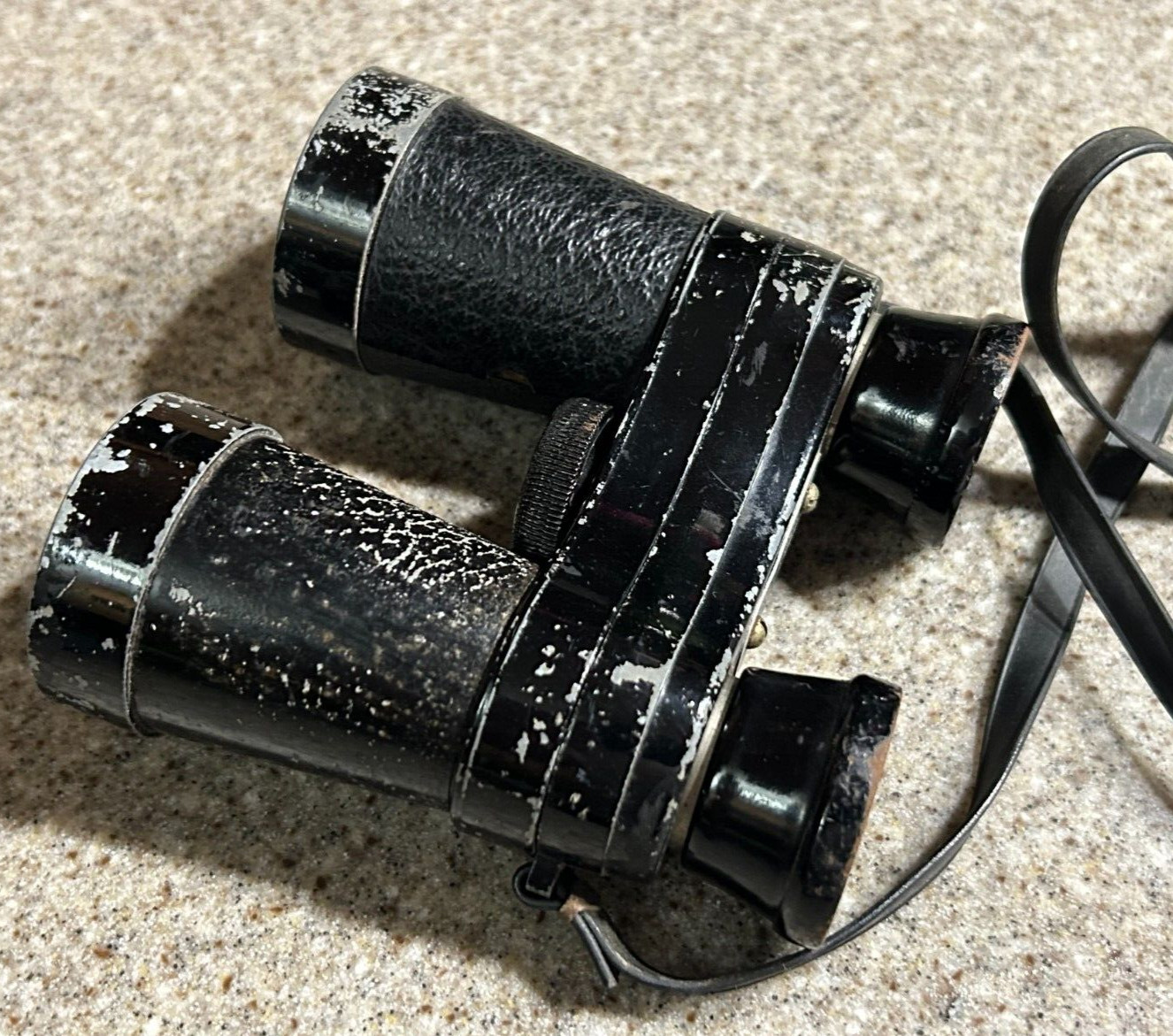 Vintage Binoculars Airguide Number 39 W/strap Opera Magnifier Antique Spectacles