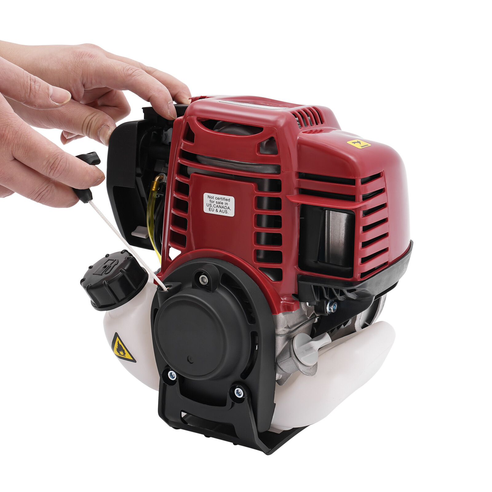 37.7cc 1kW Pull Start Gas Engine Motor Power 4 Stroke Air-cooled Single-cylinder