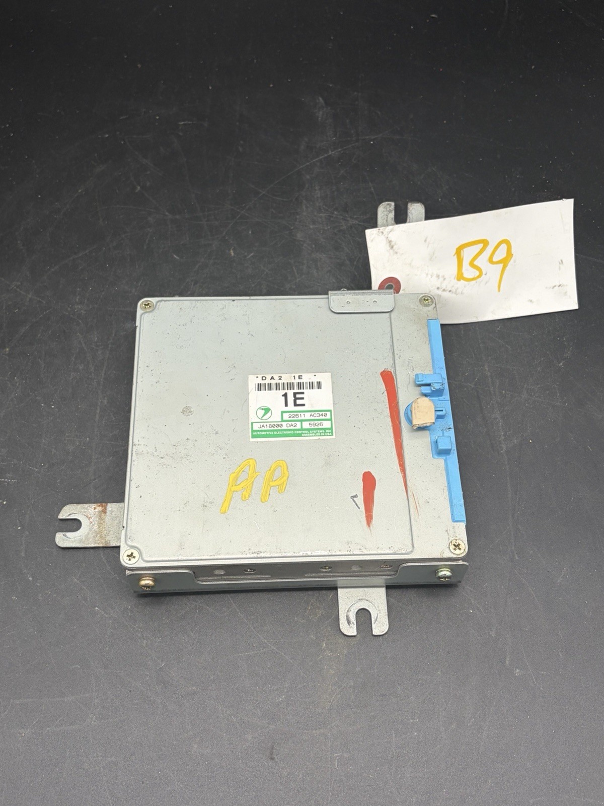 22611 AC340 JA18000 DA2 ecm ecu computer 1996 Subaru Legacy 1E Engine