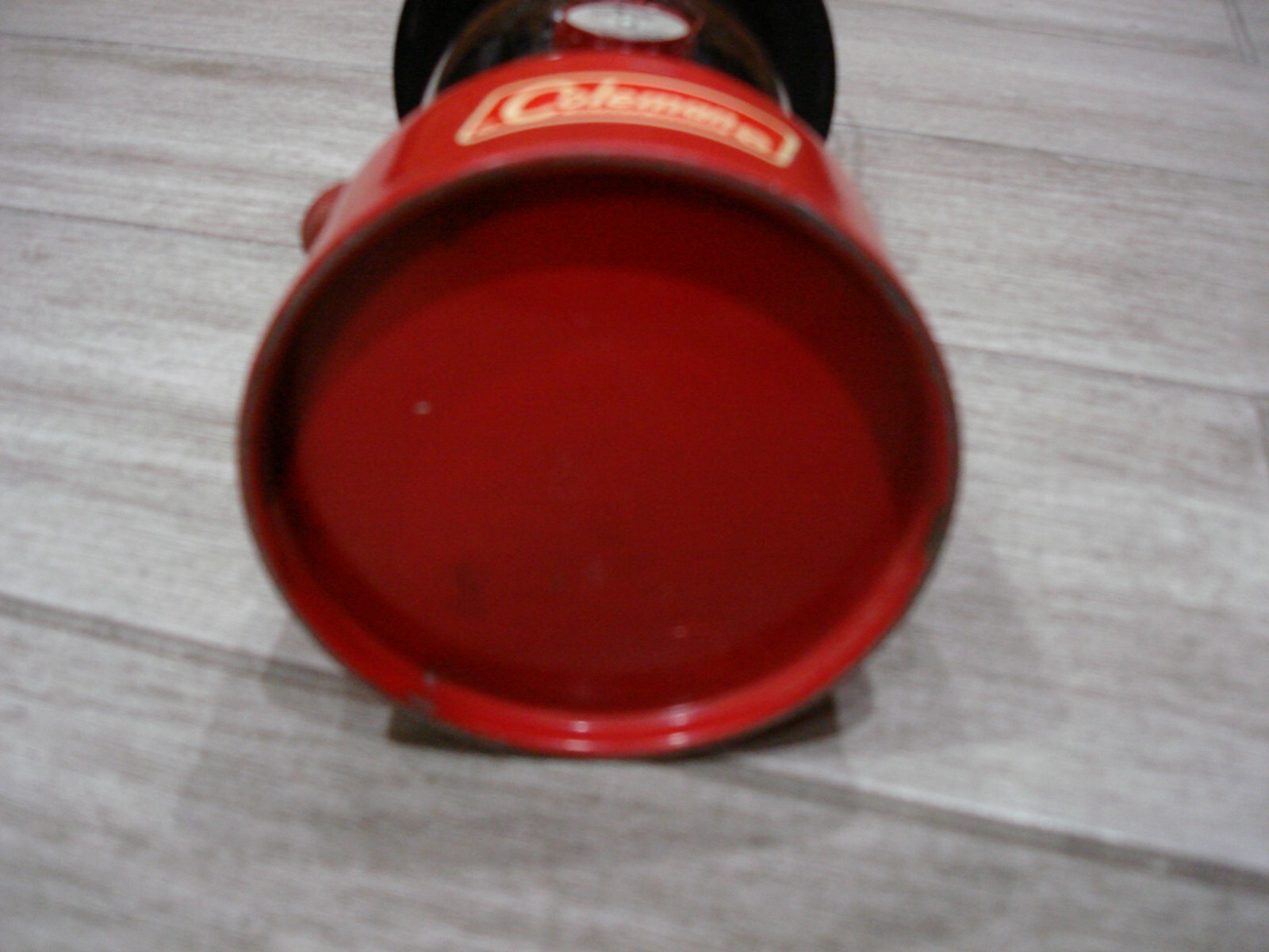 NICE 1966 11/66 RED COLEMAN 200A SINGLE MANTLE LANTERN