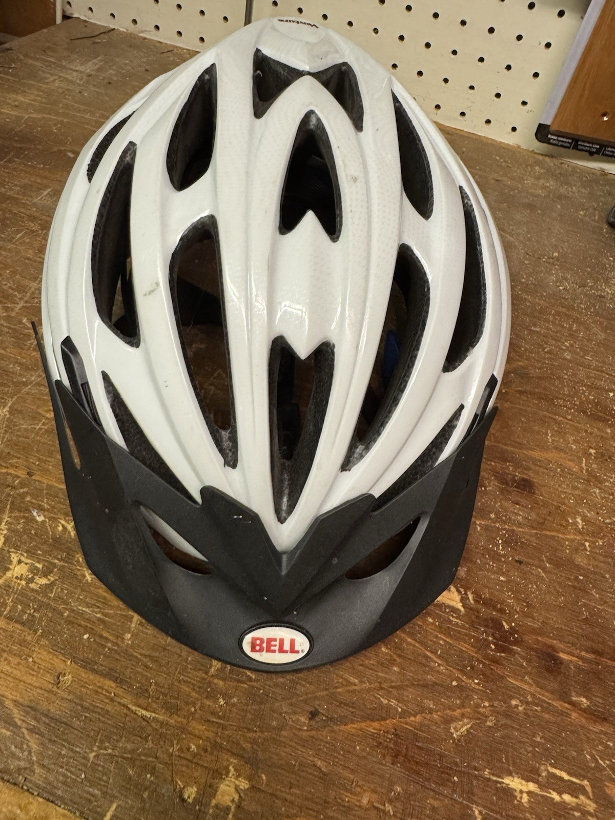 Bell Venture Adult White Vented Road Bike Cycling Helmet
