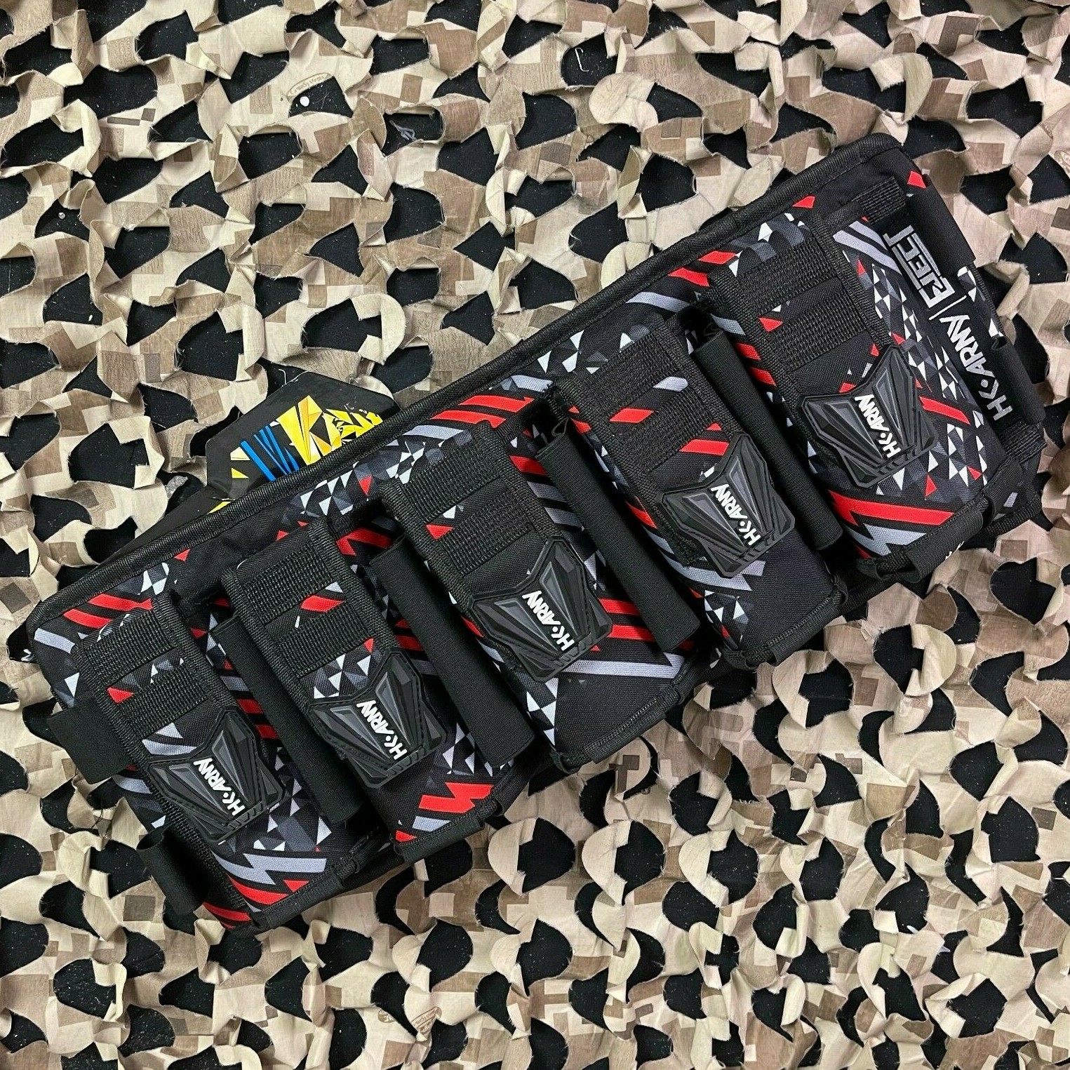 NEW HK Army Eject 5+4 Paintball Harness - Fire
