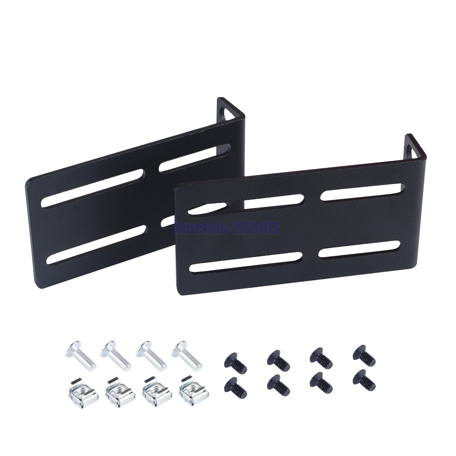 1 Pair Universal Adjustable Rack Mount Ears For 19" Network Switch HP Aruba HPE