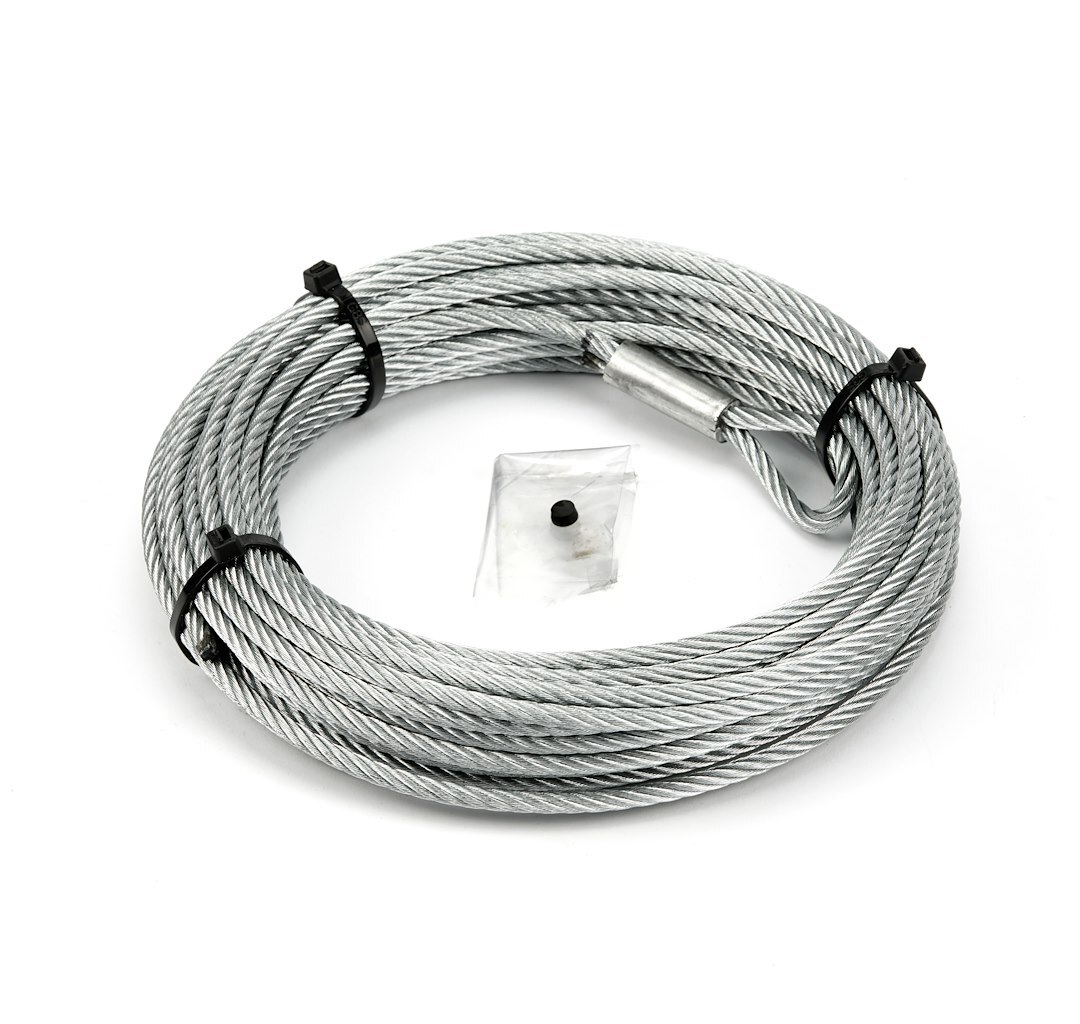 WARN 68851 - 7/32" x 55' Wire Replacement Rope with Hook For 4.0ci Winch Model