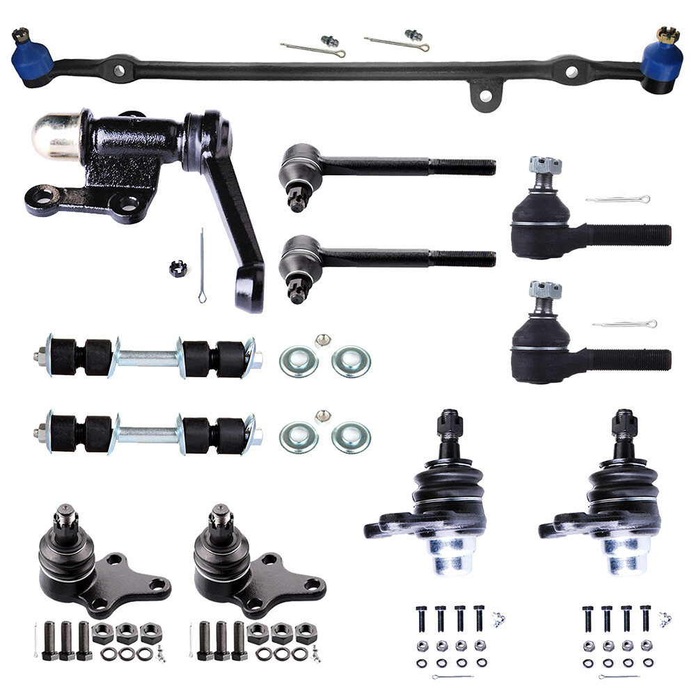 12Pcs For 1989-1995 Toyota Pickup RWD Front Tie Rod Ends Ball Joints Center Link