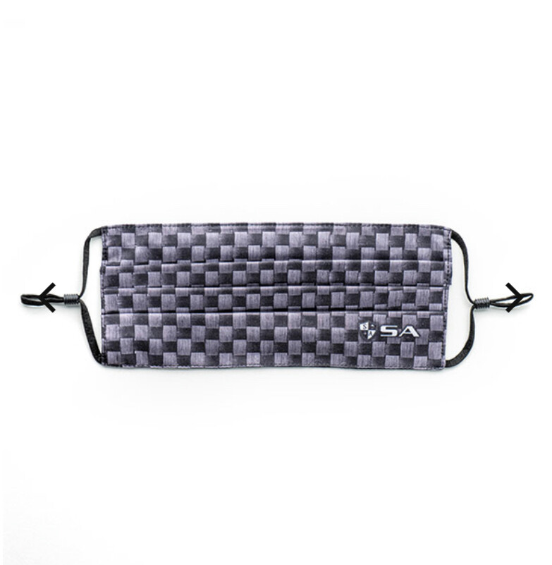 SA Salt Armor $9.99 GET 2 CARBON FIBER FACE Mask Adjustable Filter Pocket