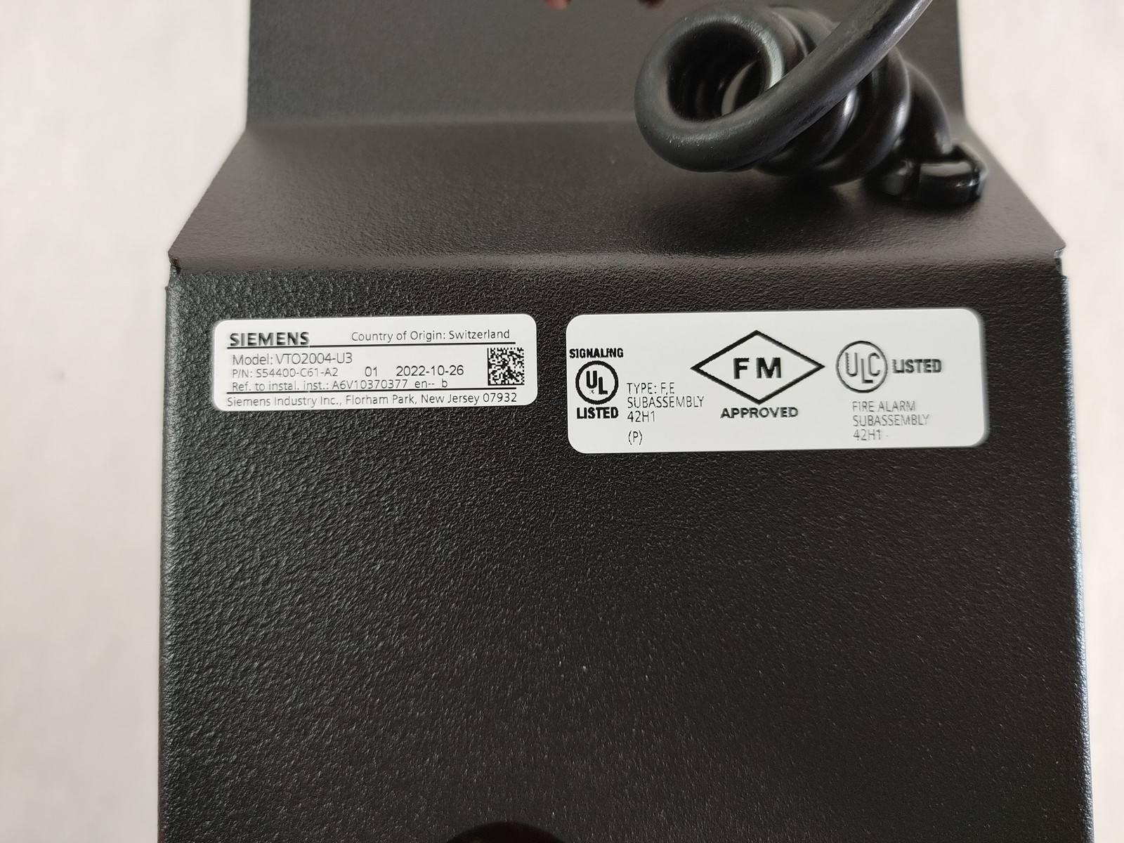 New Siemens VTO2004-U2 Option module - Microphone Open Box
