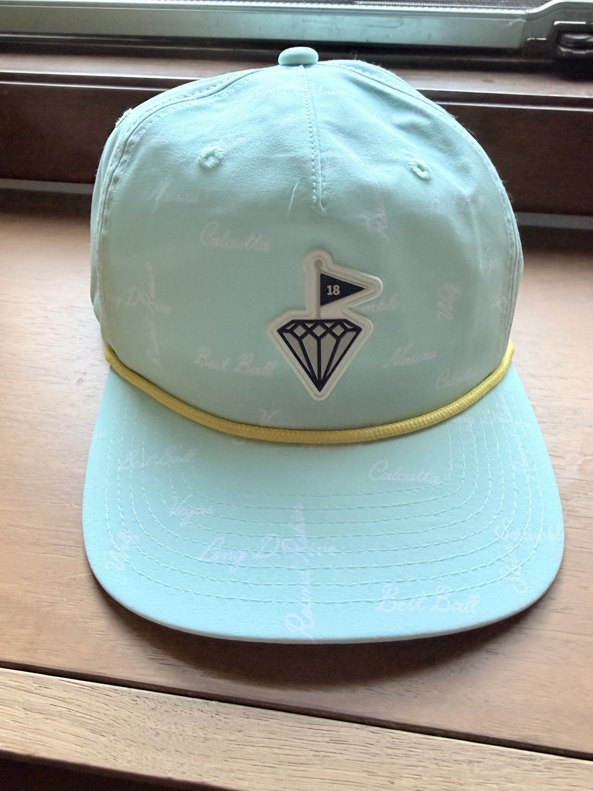 New Swannies Golf Snapback Hat Gem Lake Golf Club Minnesota Green Cap