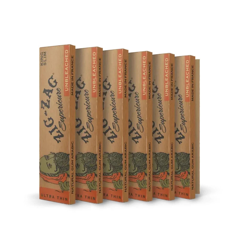 Zig Zag King Slim 110 mm Rolling Papers - 6 Packs | Best Price!