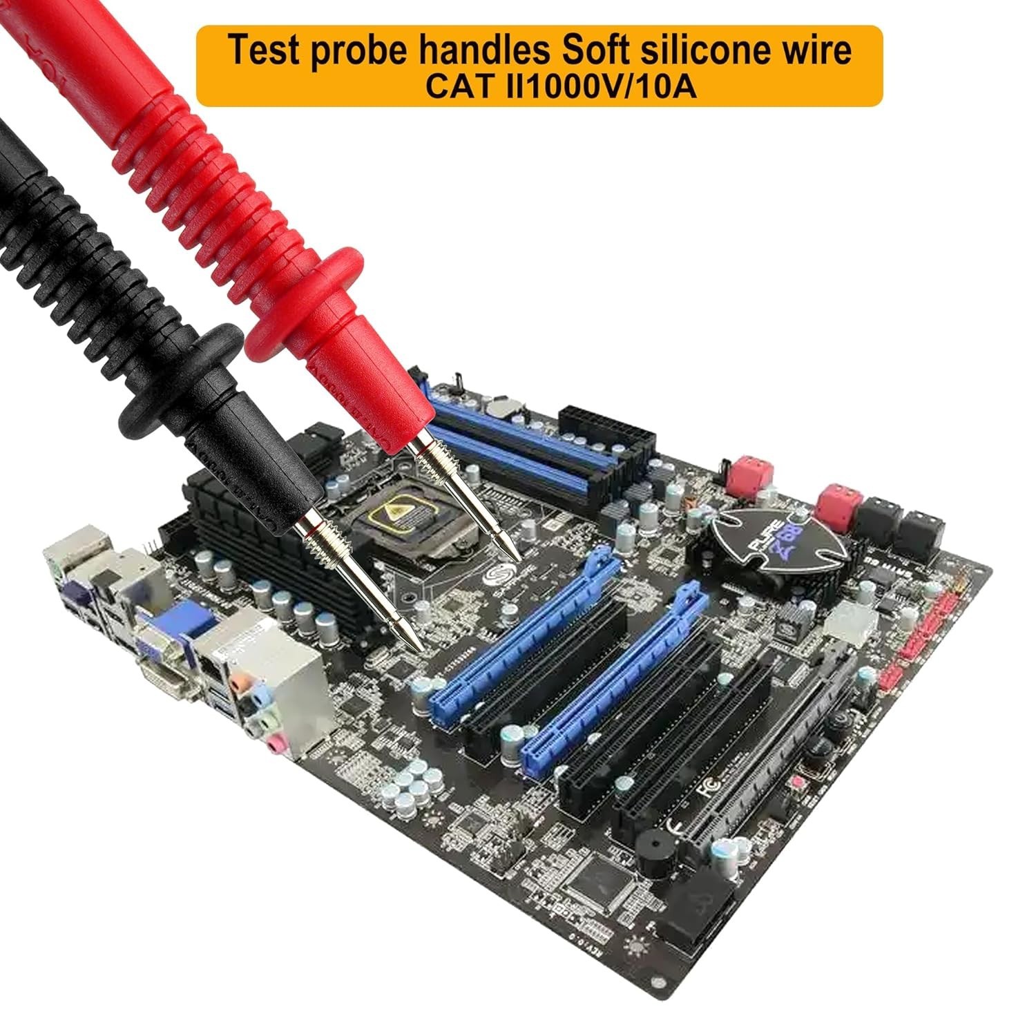 KIT-14 Test Lead Set,Compatible with Fluke Ideal Simpson Mprobe/Fieldpiece/Extec