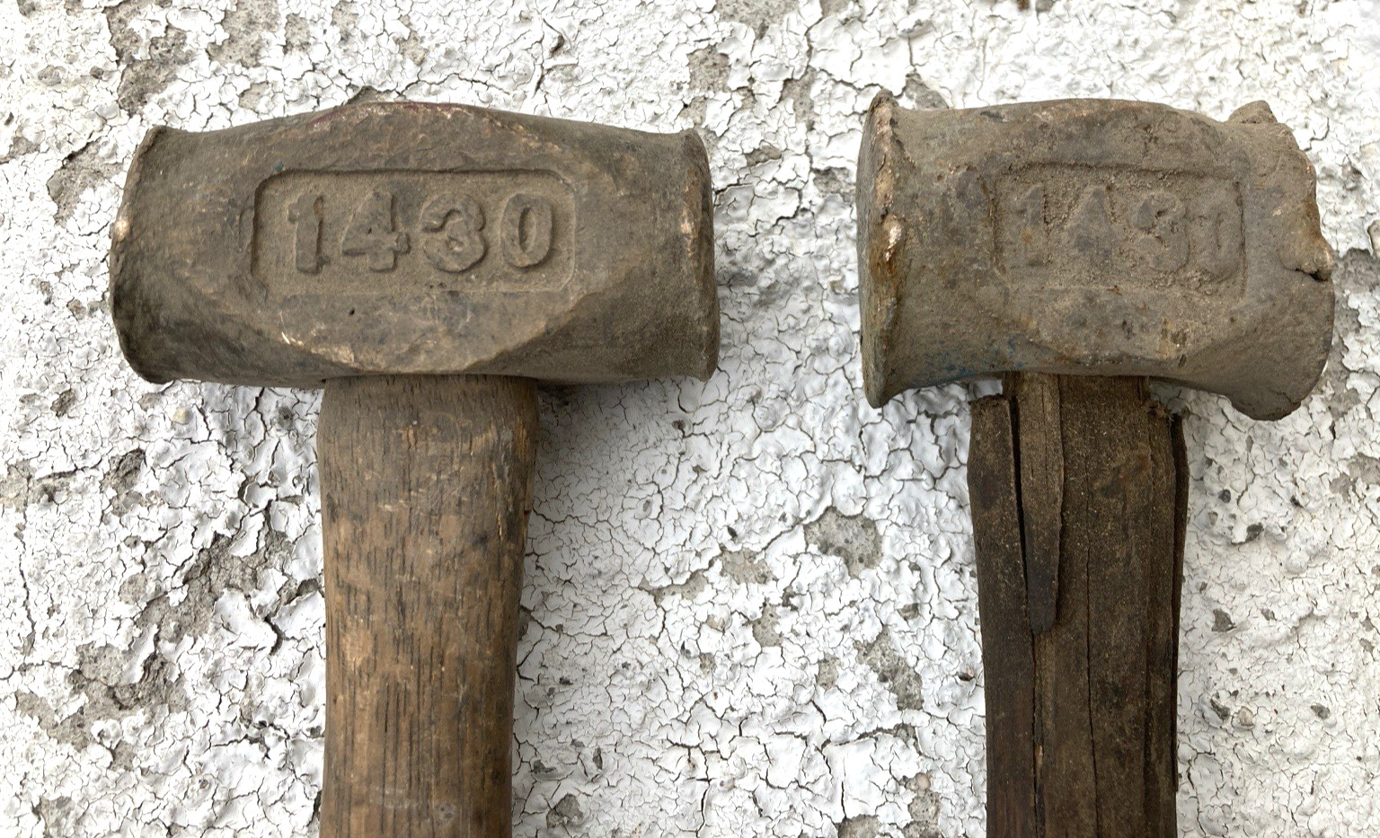 Lot (2) Vintage PROTO Tool HAMMERS (1430) OLD