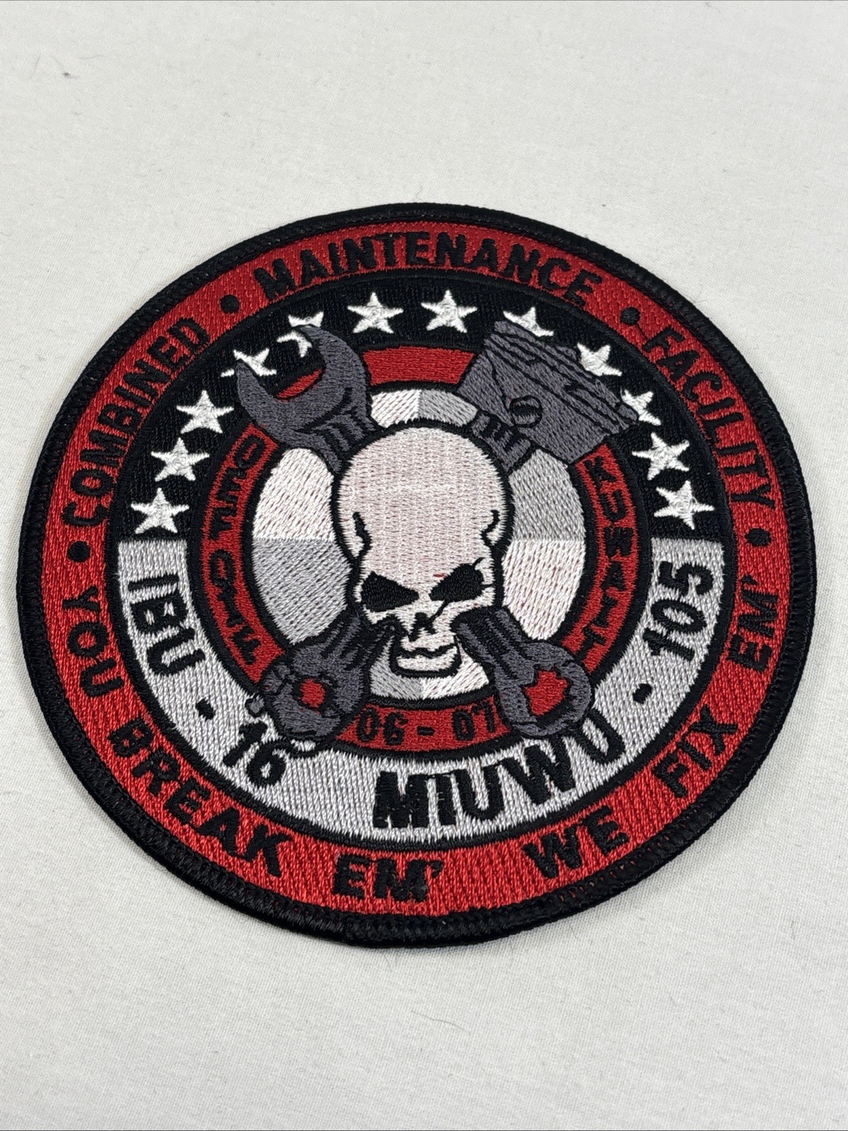 US Navy IBU-16 MIUWU-105 OEF OIF 06-07 Patch War On Terror