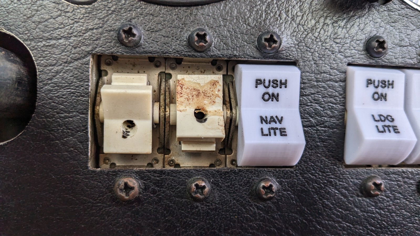 Pitot Heat Mooney Klixon Switch Cover