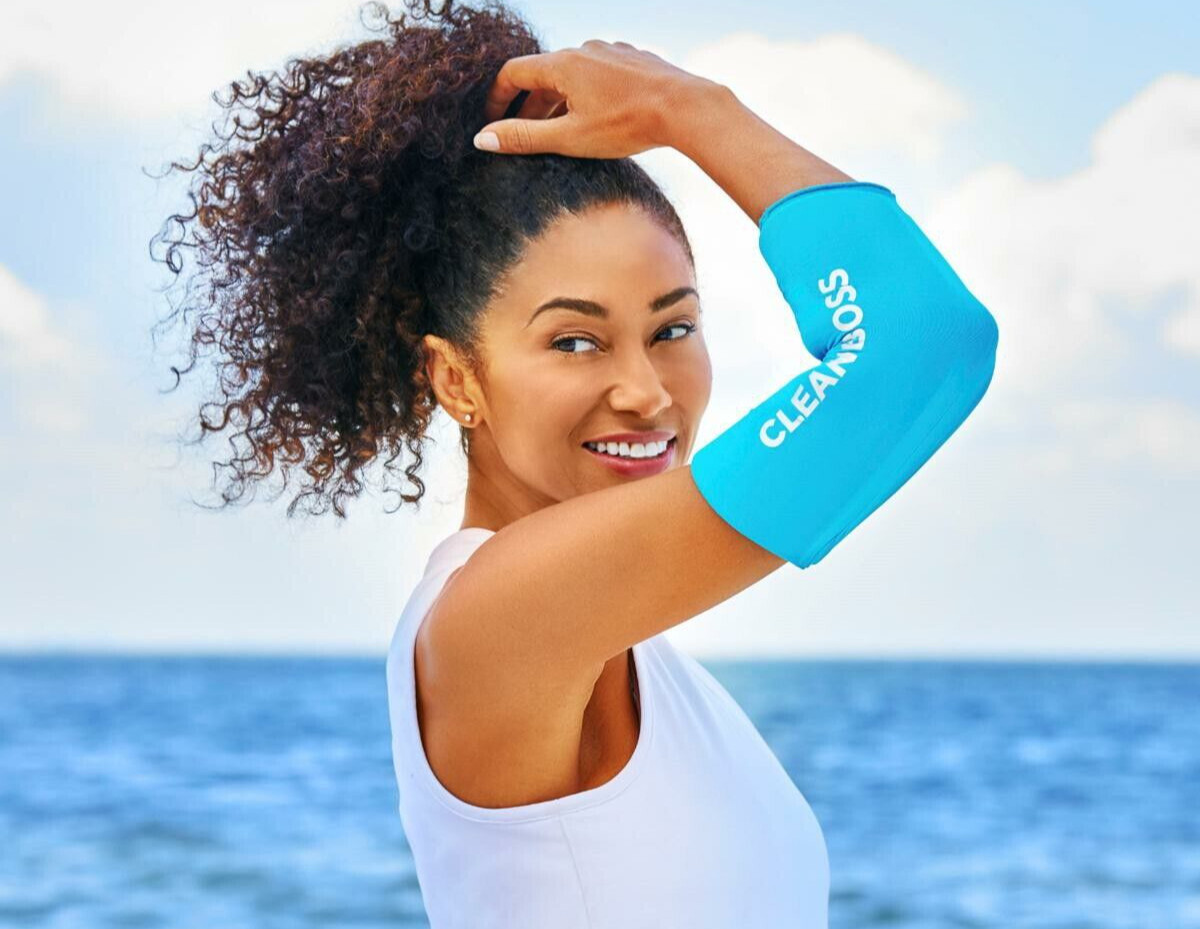 Joy CleanBoss Soft Compression Cold & Hot 360° Therapy Sleeve Black Large $39