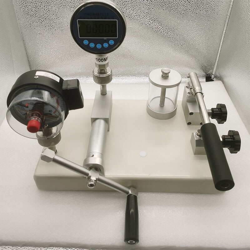 Bench Hydraulic Calibration Bench Pressure Pump Water Pressure Calibrator