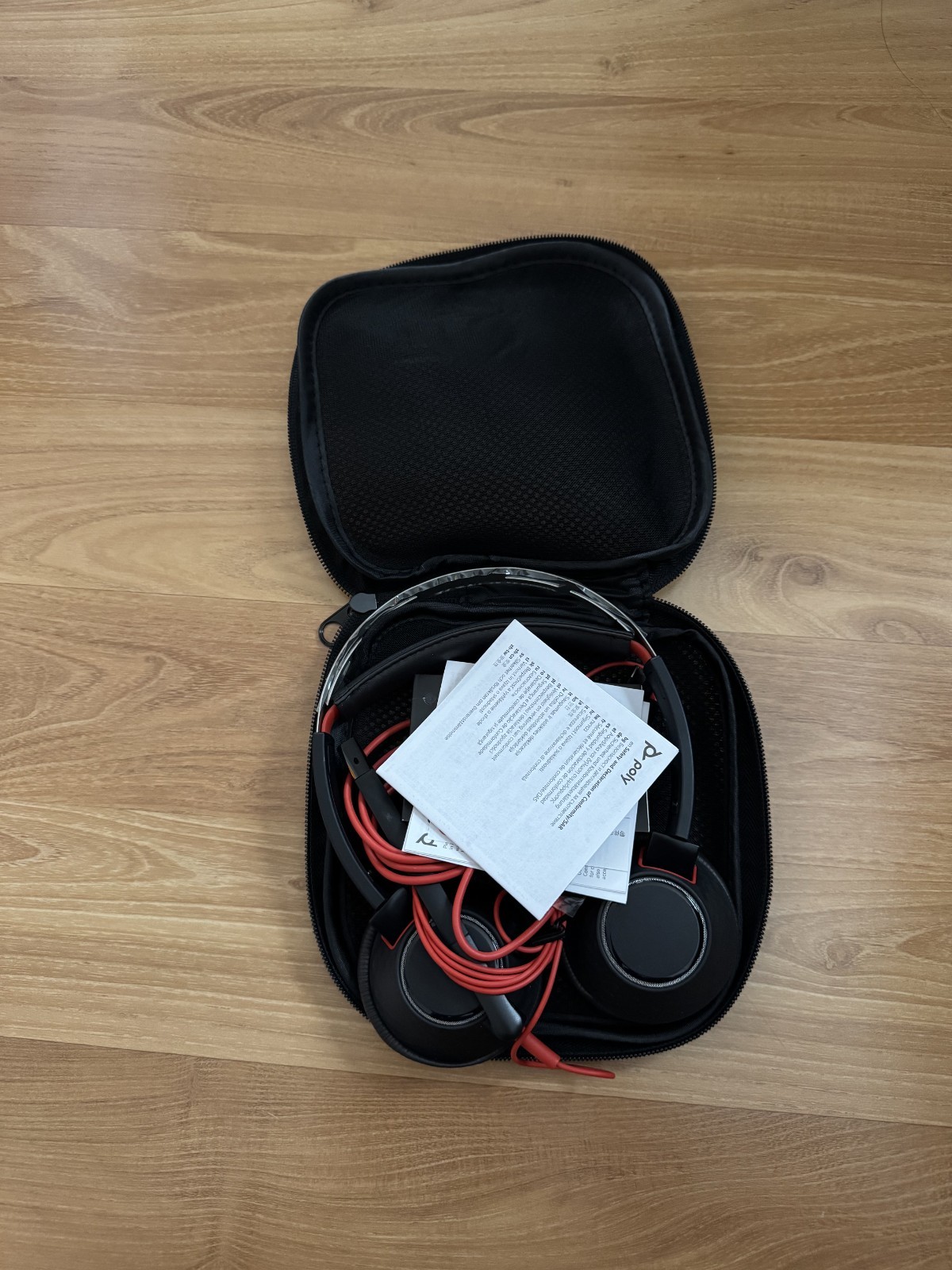Plantronics Poly Blackwire 5200 Wired Headset USB-C With Bag