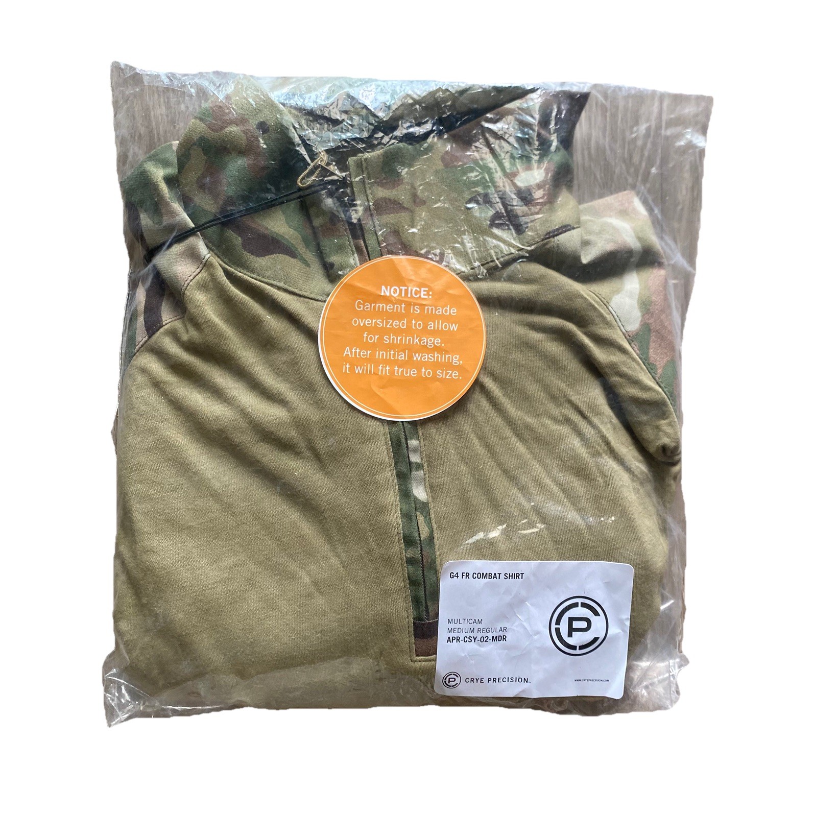 NWT Crye Precision G4 Combat Shirt Multicam Size Medium Regular