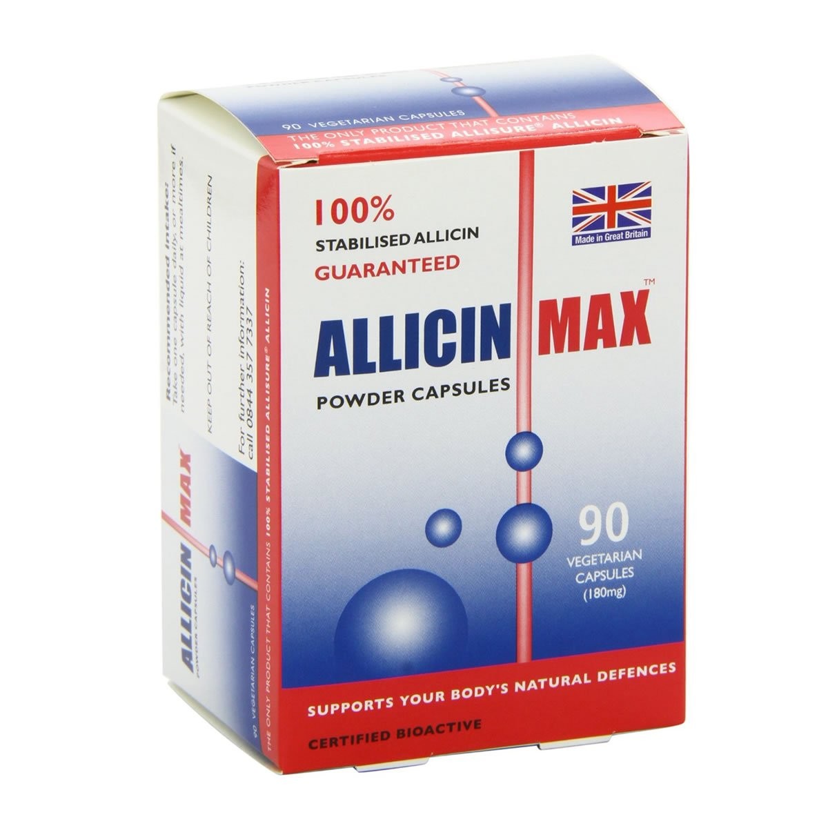 (2 Pack) - Allicin Max - | 90's | 2 PACK BUNDLE SMILL-06, Red06