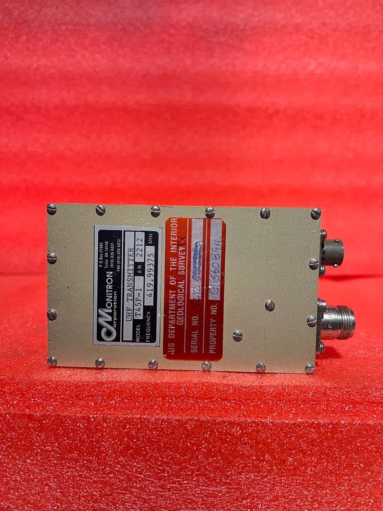 MONITRON UHF TRANSMITTER 419.99375 T45F-1