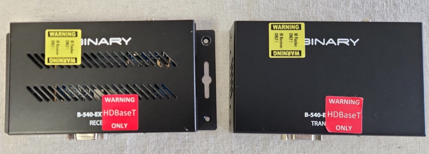 Binary B-540-EXT-230-IR HD Base T Extender, used