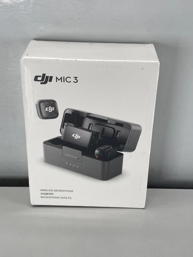 DJI - Mic 3 (2 TX + 1 RX + Charging Case) - Black  CP.RN.00000480.02