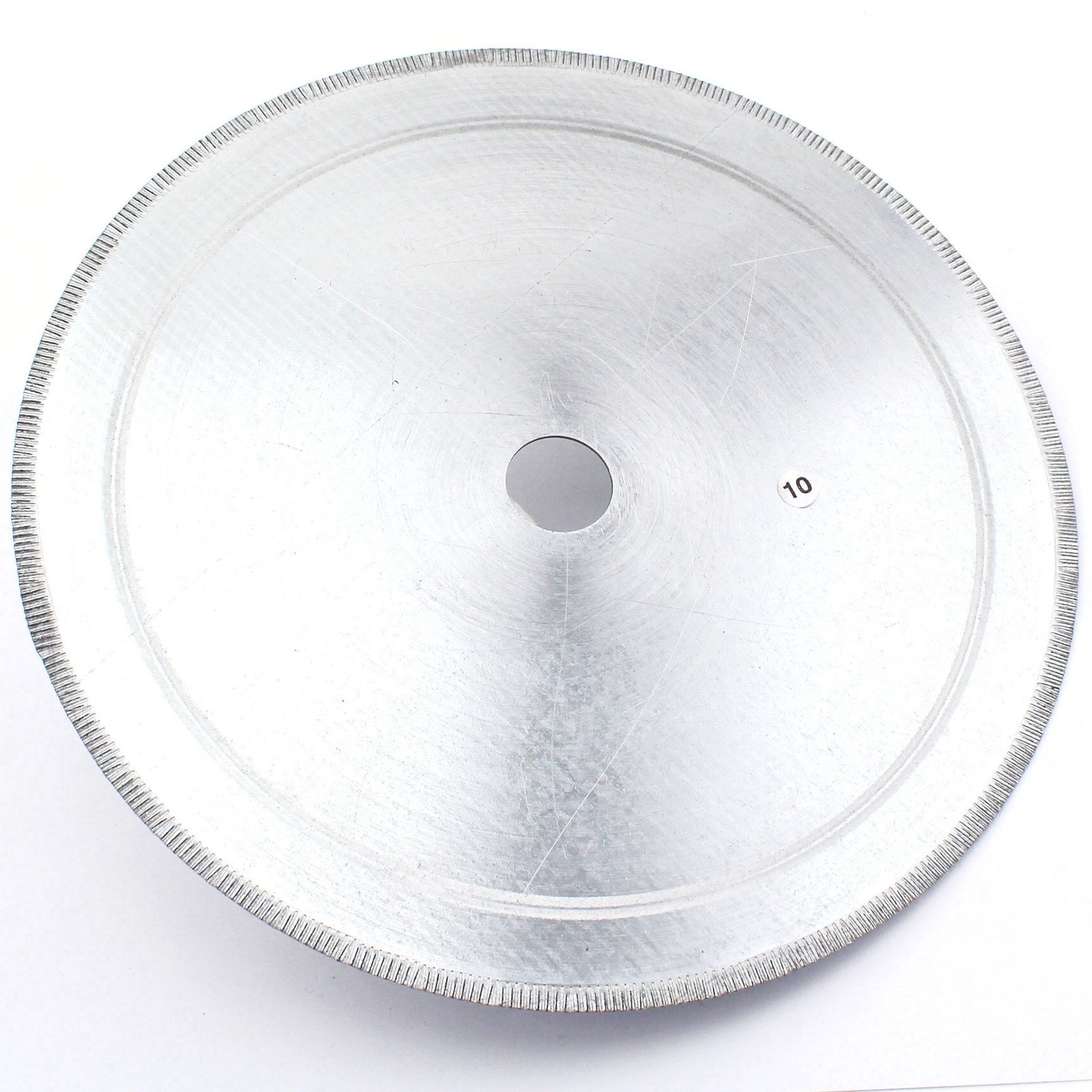 10" inch 250mm Notched Rim Diamond Lapidary Saws Blade Arbor Hole 1'' for Stone