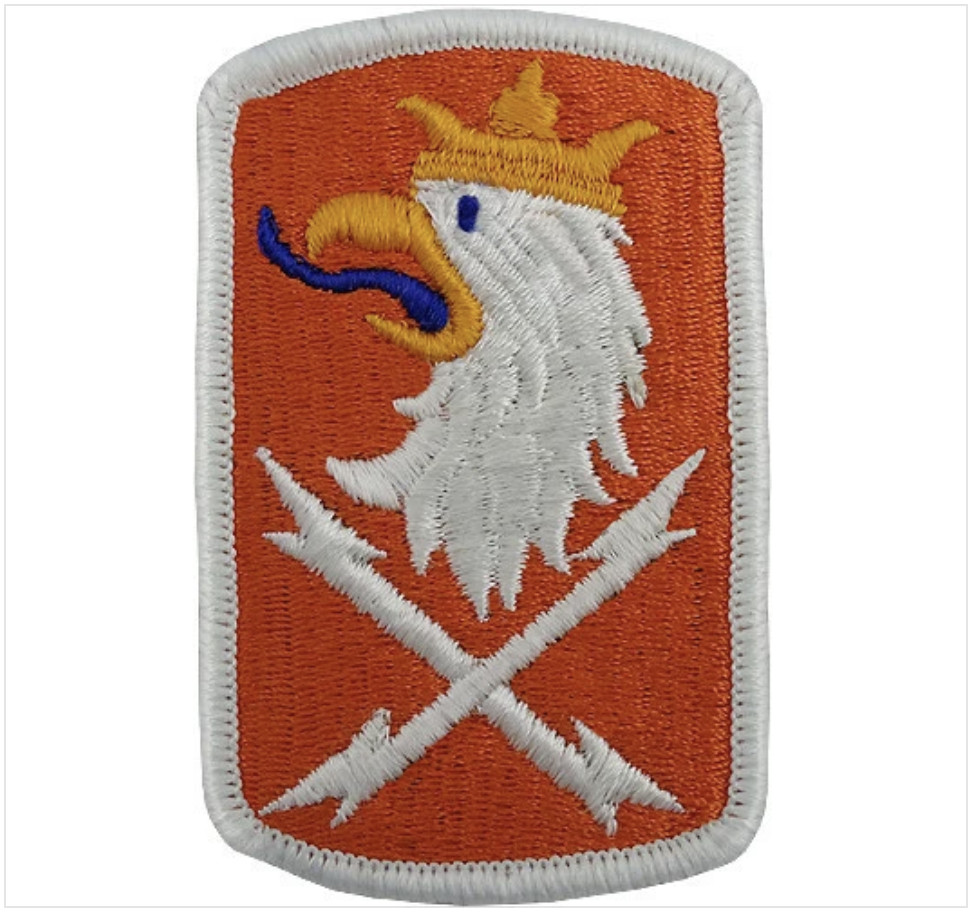 GENUINE U.S. ARMY PATCH: 22ND SIGNAL BRIGADE - COLOR - PAIR